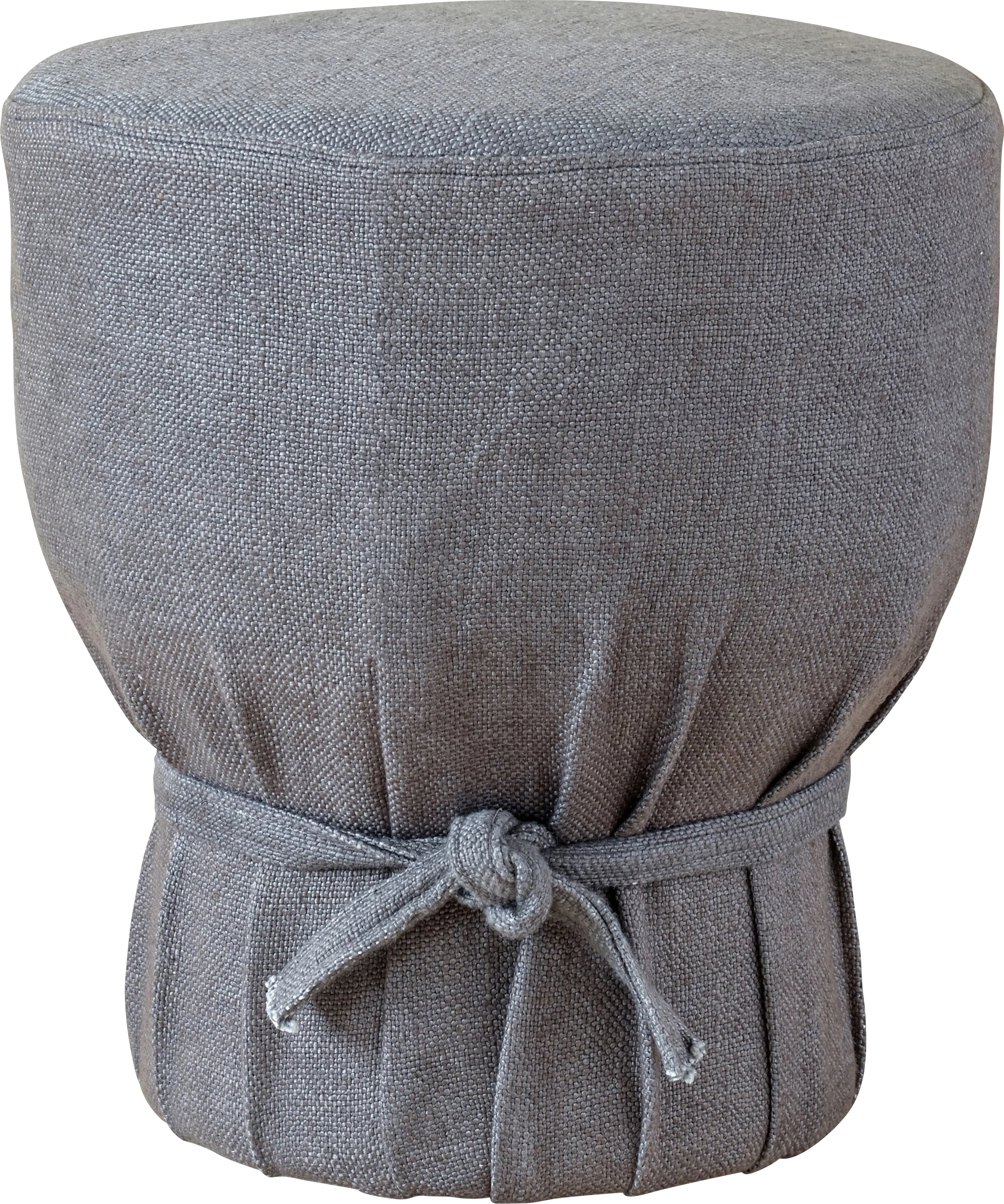 Awet Gray Pouf - Thumbnail - Image 1