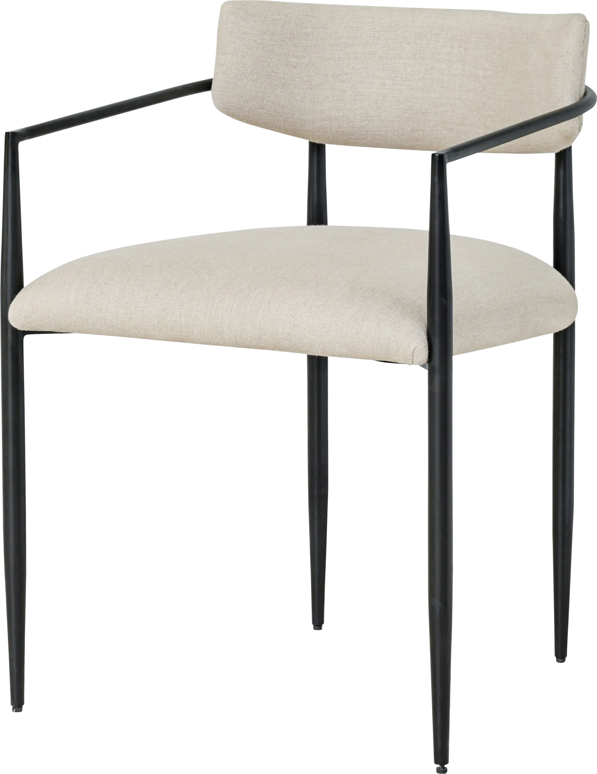 Zeudi Cream Side Chair - Image 1