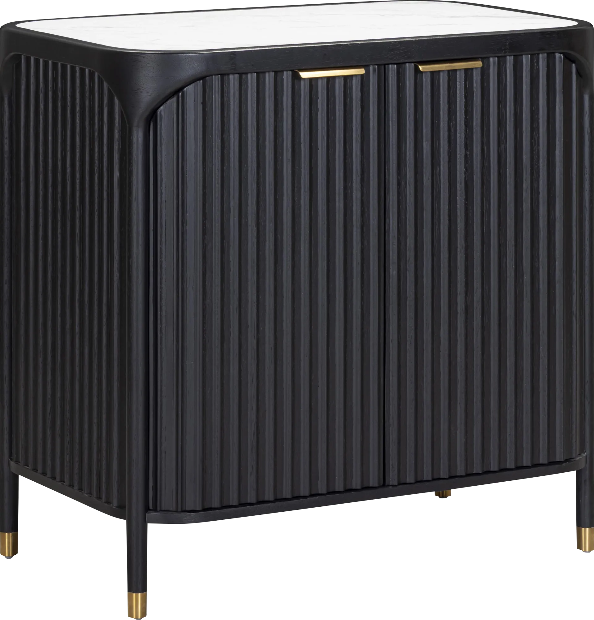 Semere Black Accent Cabinet - Image 1