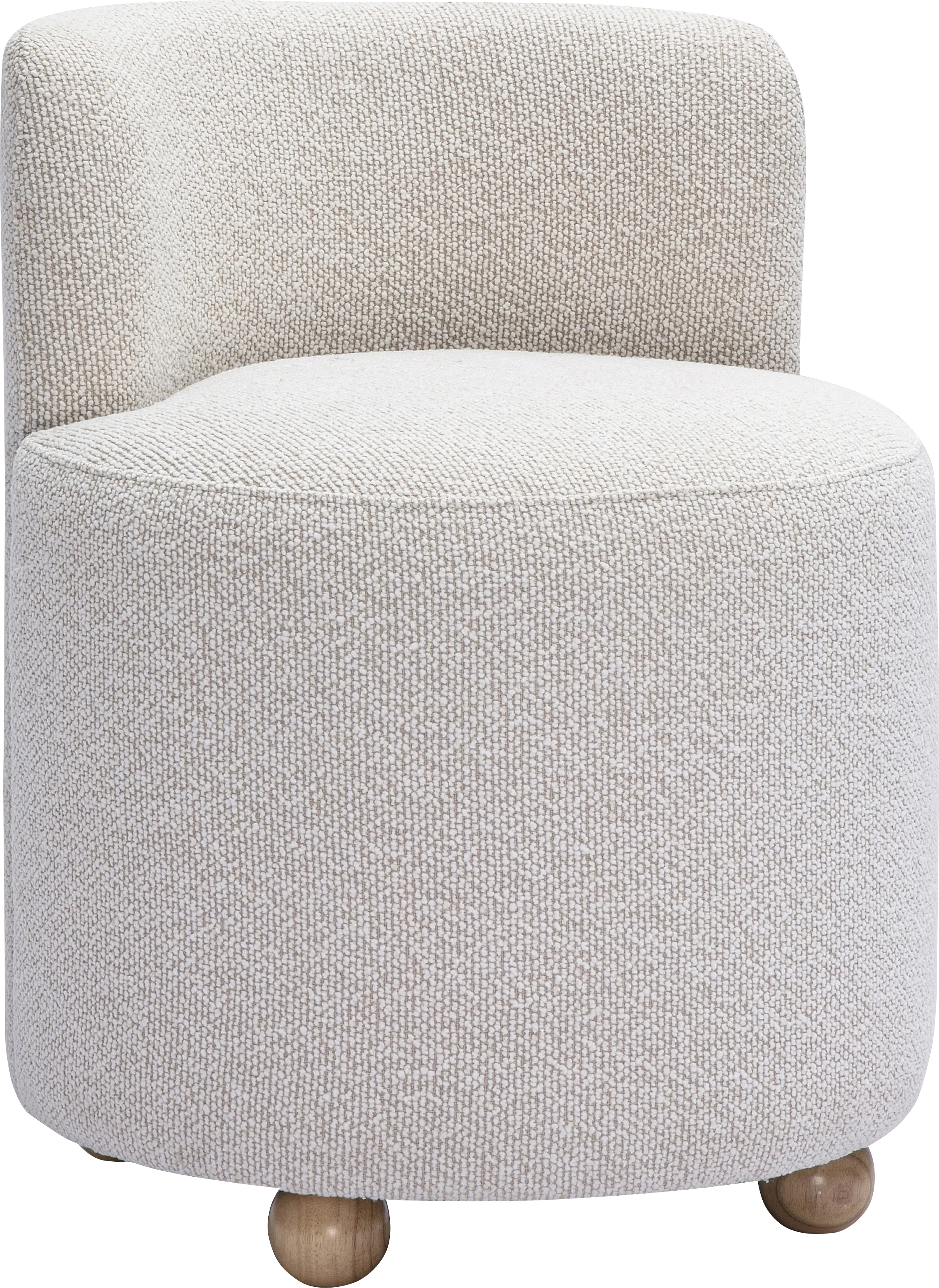 Siye Beige Desk Chair - Thumbnail - Image 1