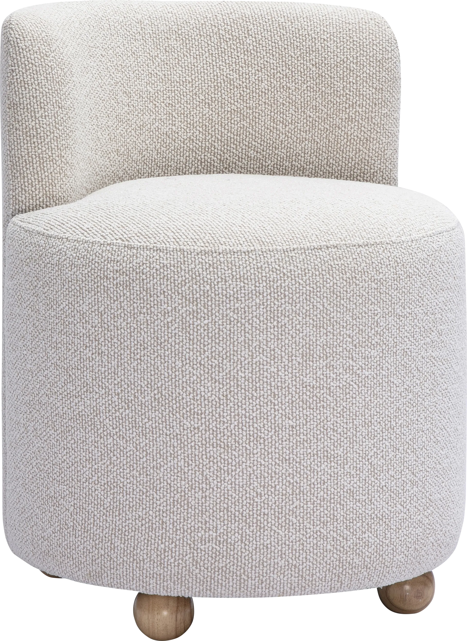 Siye Beige Desk Chair - Image 1
