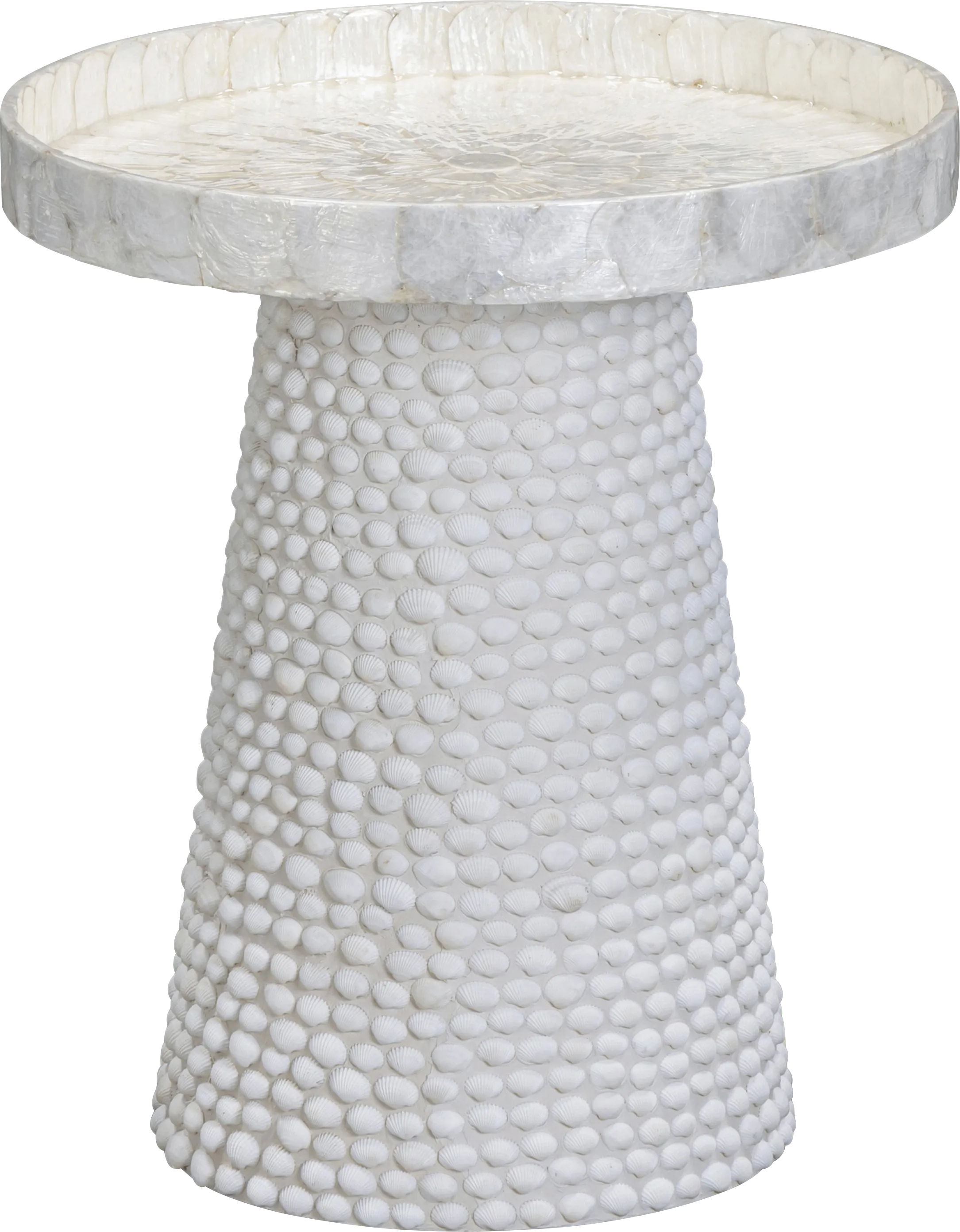 Bilal White Side Table - Thumbnail - Image 1