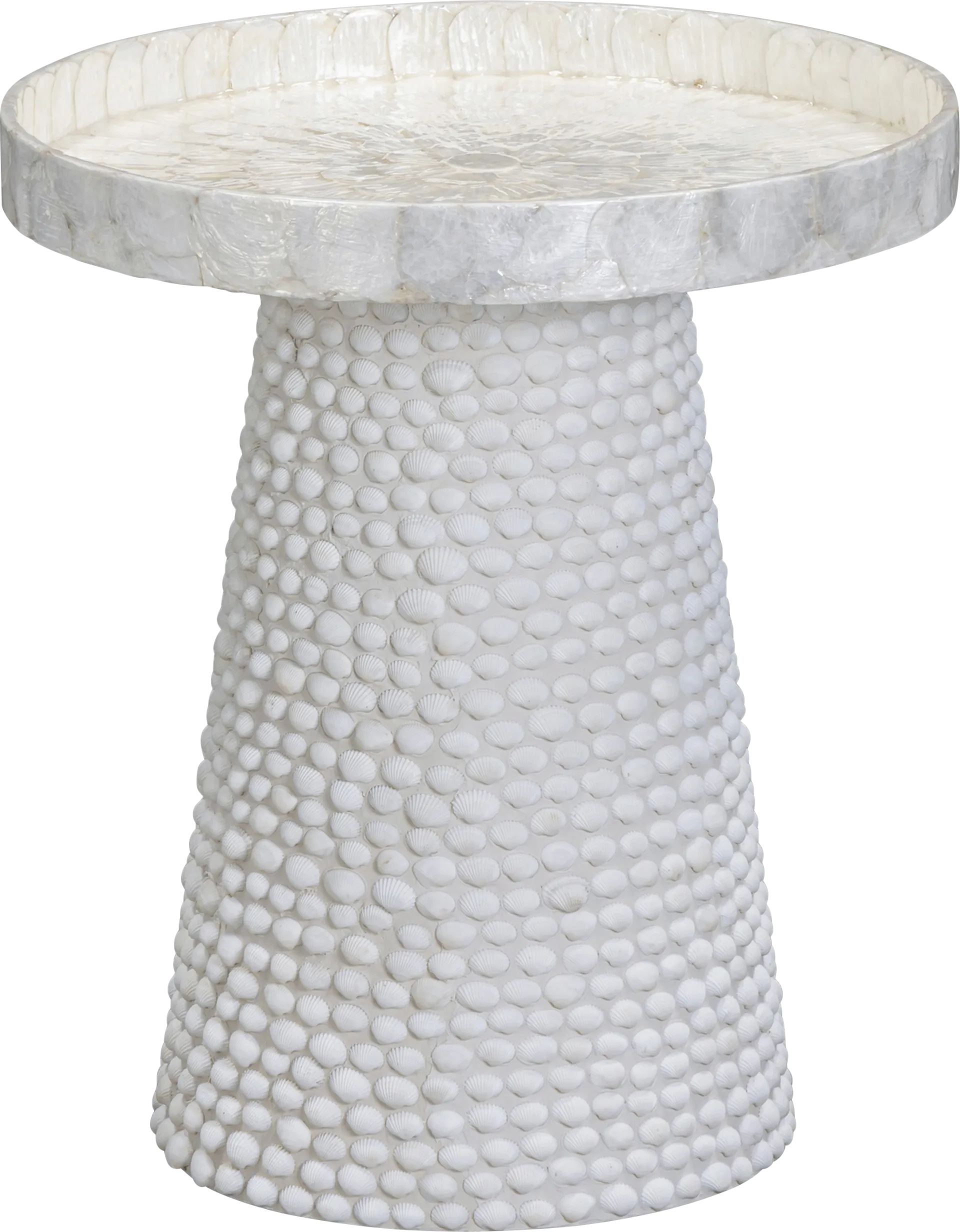 Bilal White Side Table - Image 1