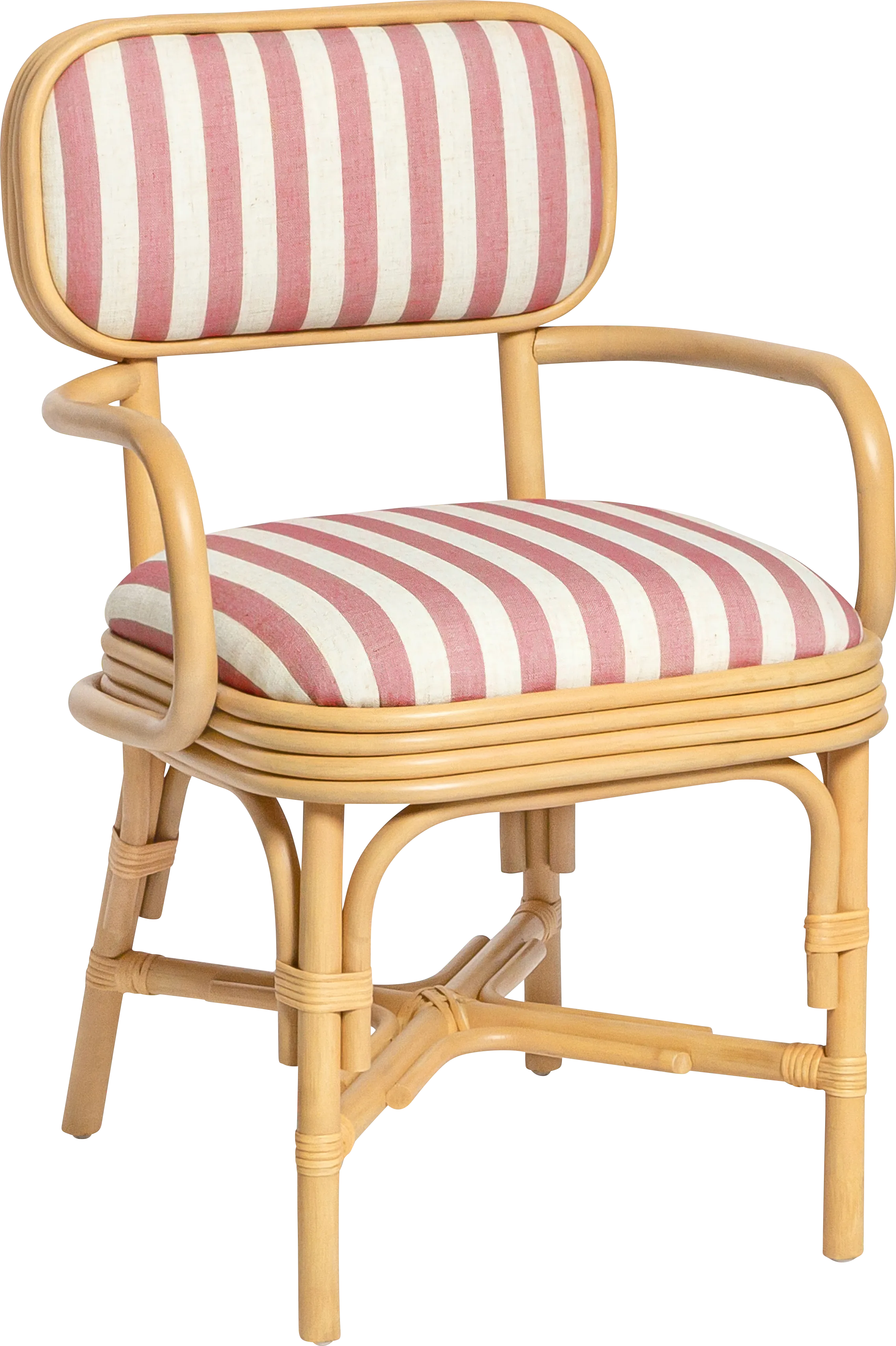 Aminah Red Arm Chair - Thumbnail - Image 1