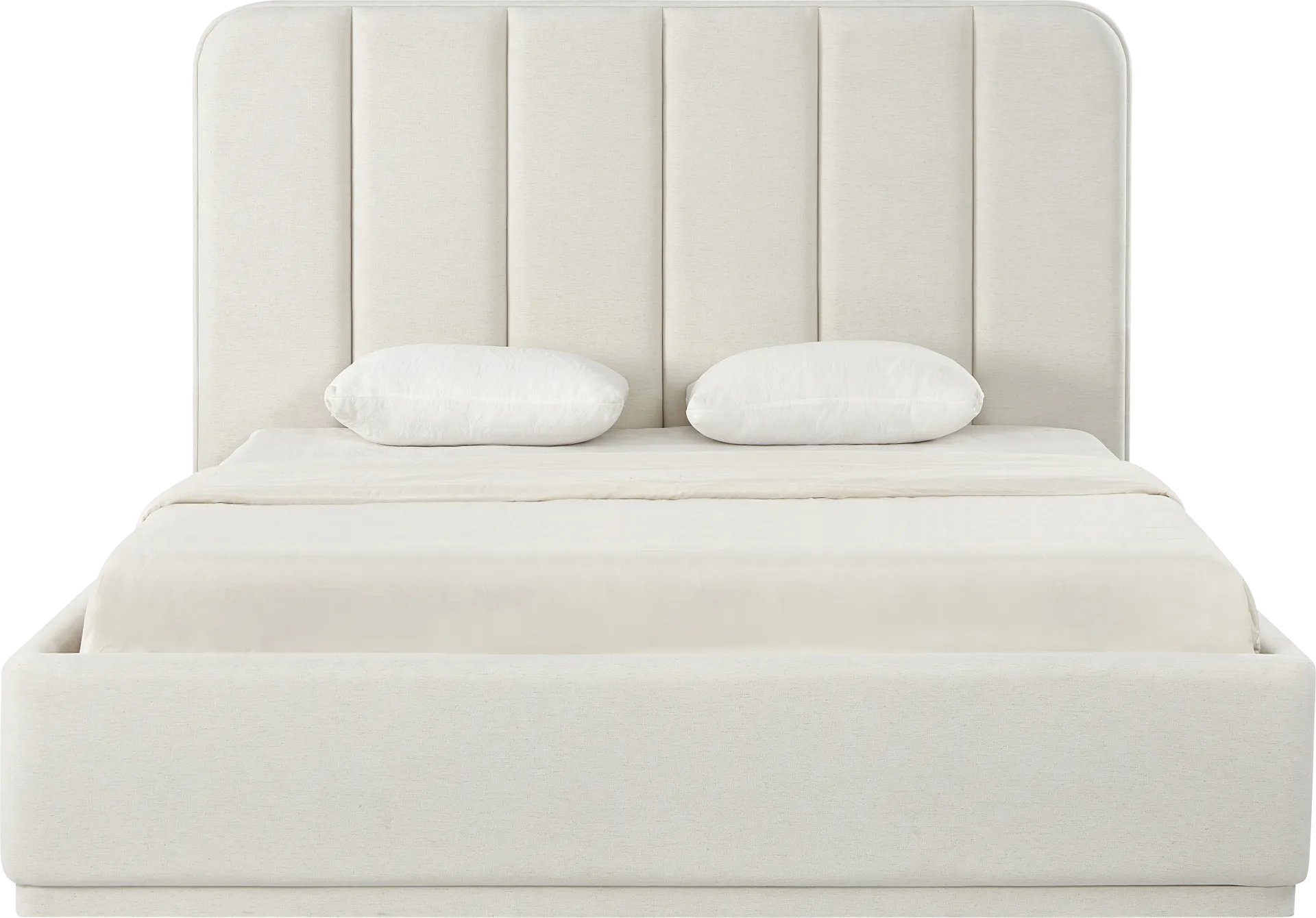 Birikti Beige King Bed - Image 1