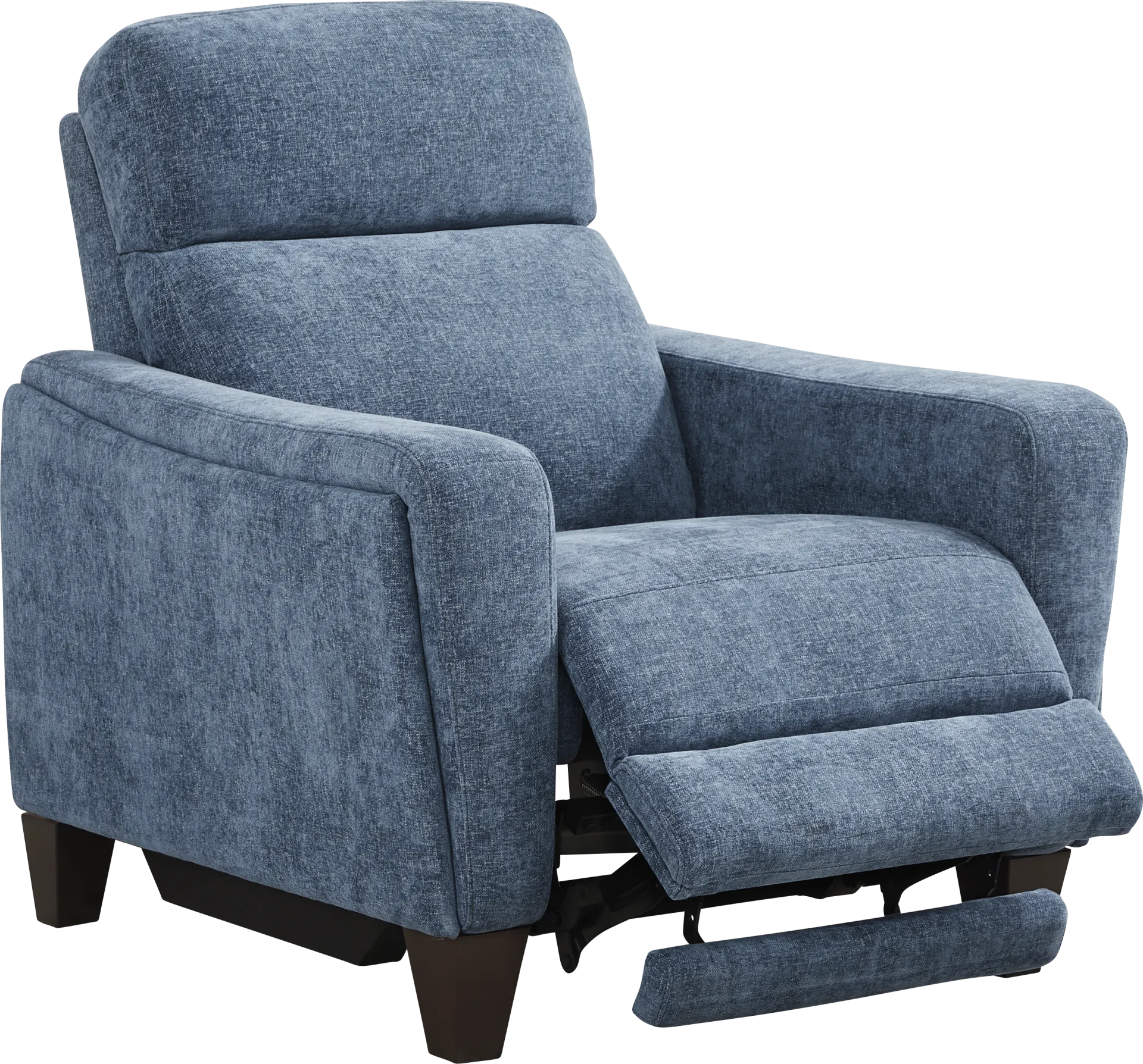 Ferguson Denim Dual Power Recliner - Image 1
