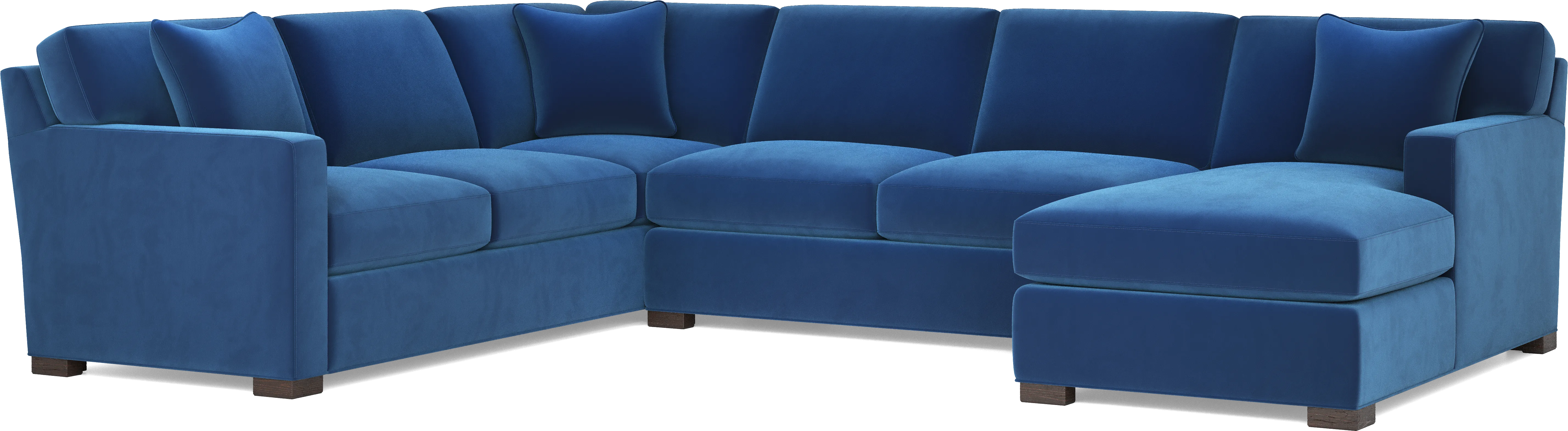 Harmonie Cobalt 3 Pc Sectional - Thumbnail - Image 1