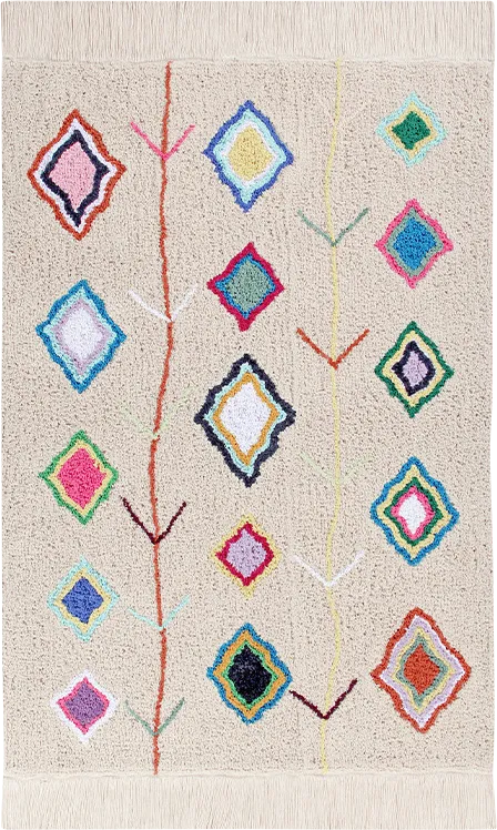 Kids Kaarol Multi 5'7 X 8' Machine Washable Rug - Image 1