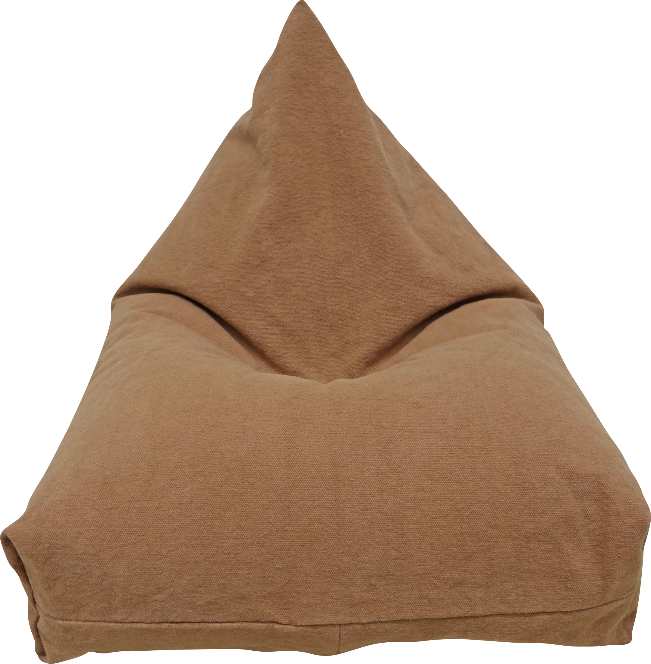 Kids Cleo Brown Bean Bag Chair - Thumbnail - Image 1