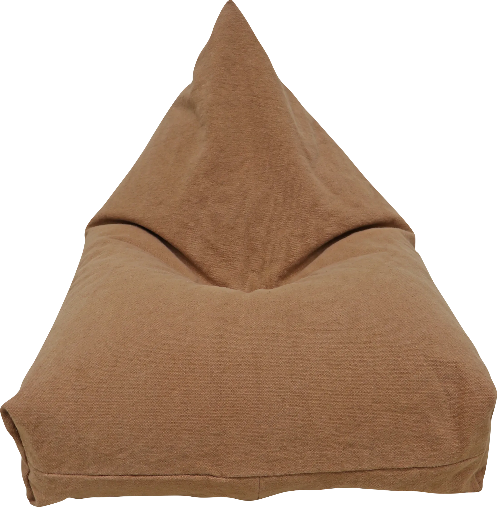 Kids Cleo Brown Bean Bag Chair - Image 1
