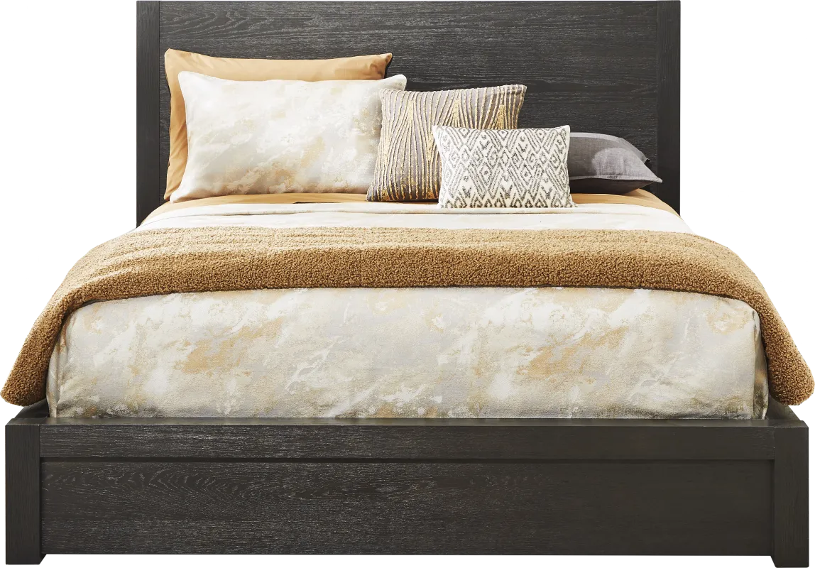 Townbrook Ebony 3 Pc King Panel Bed