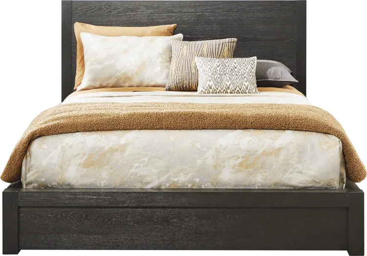 3 pc queen panel bed