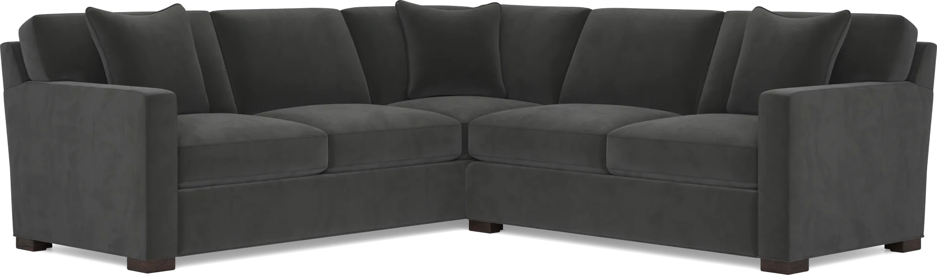 Harmonie Gunmetal 2 Pc Sectional - Image 1