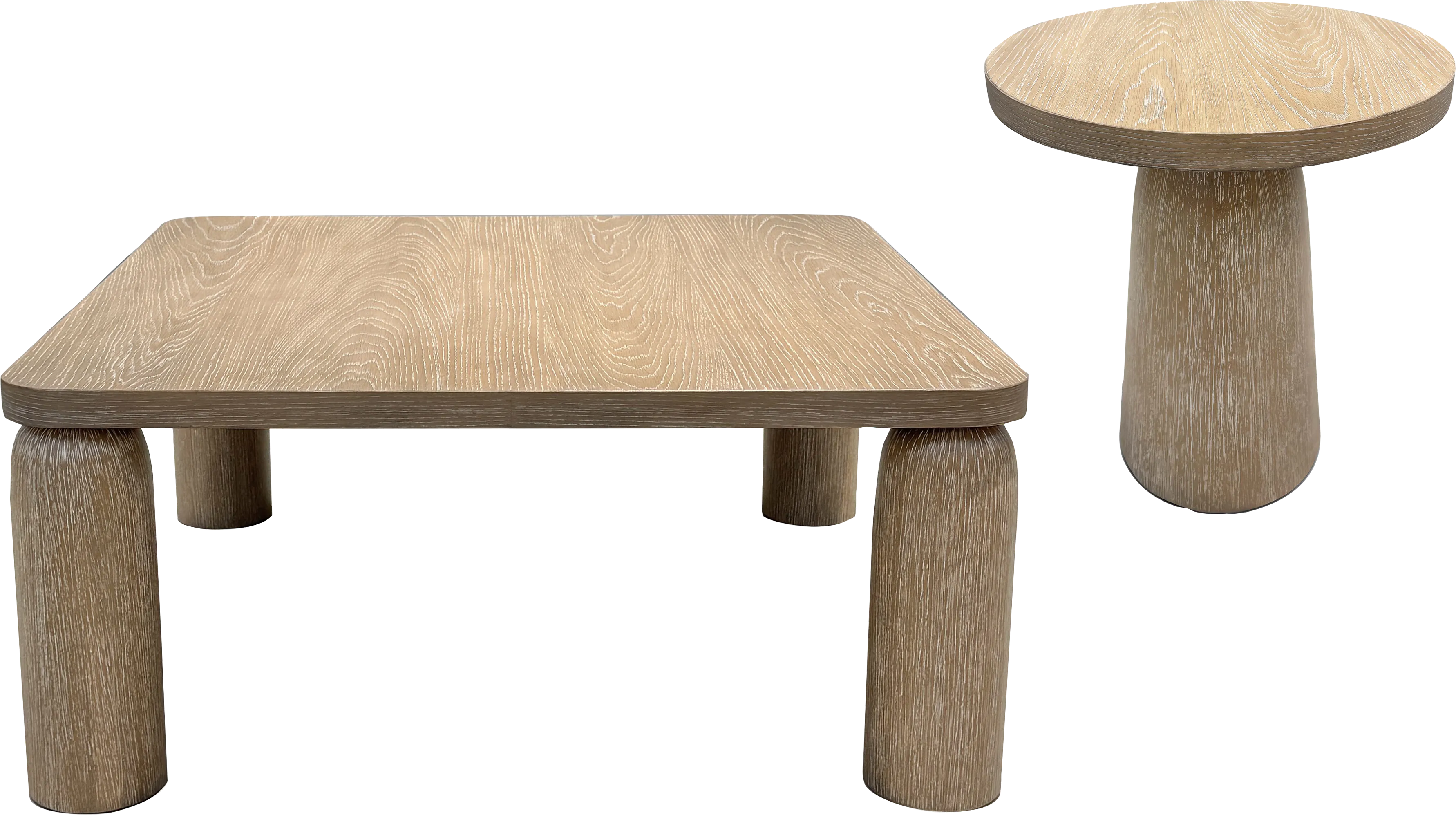 Stefano Taupe 2 Pc Table Set - Thumbnail - Image 1