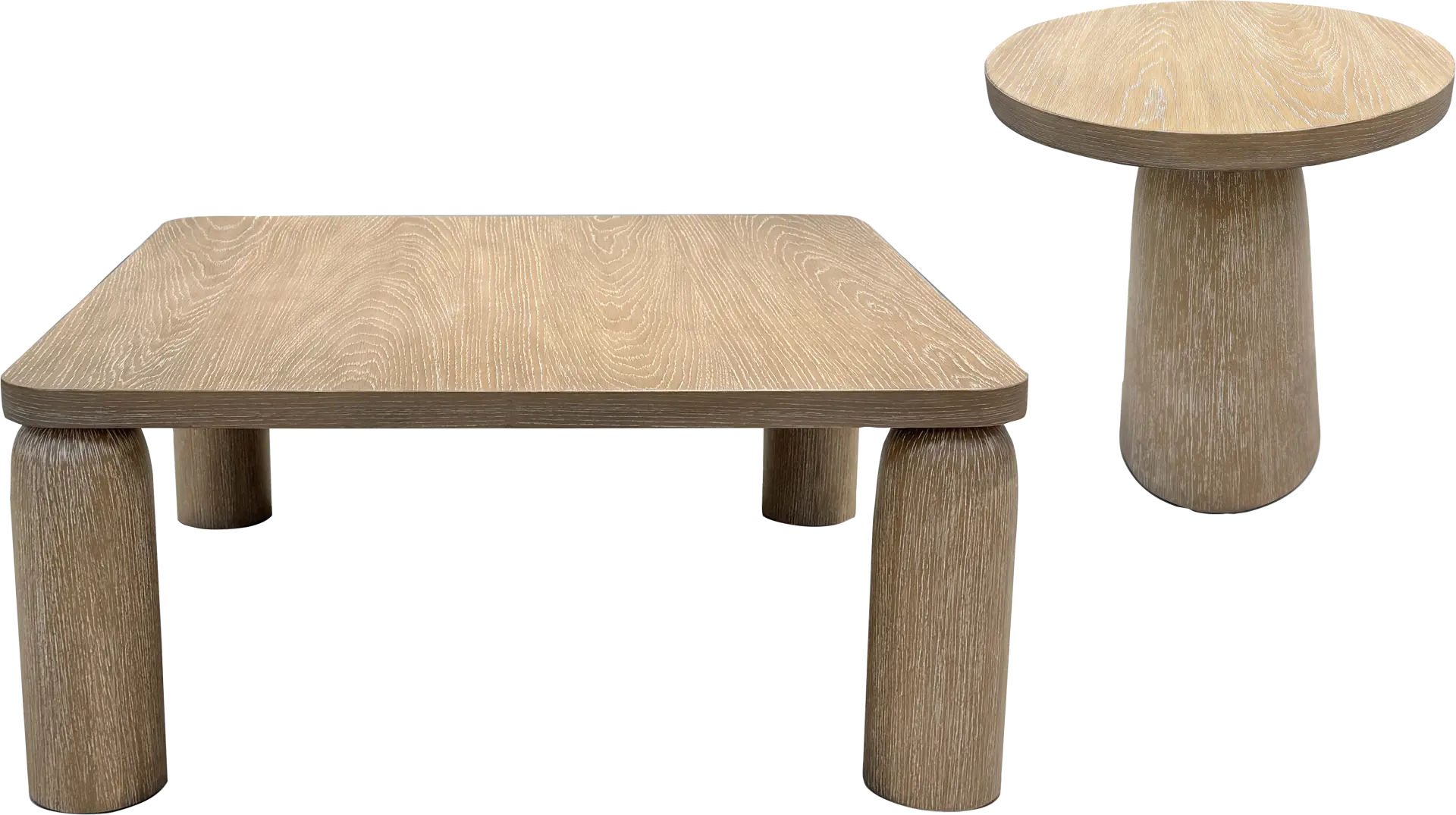 Stefano Taupe 2 Pc Table Set