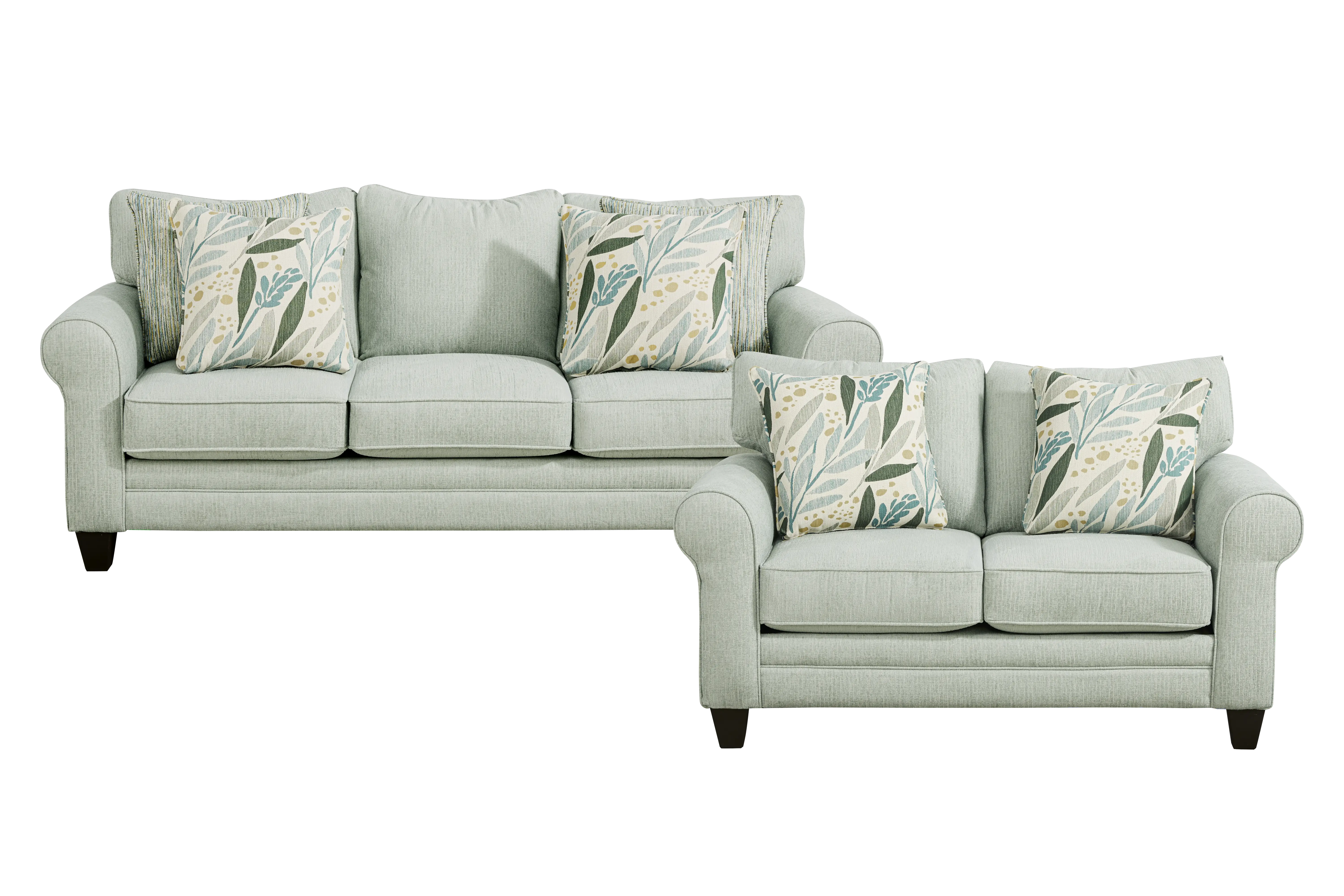Dawn Seafoam Loveseat - Thumbnail - Image 2