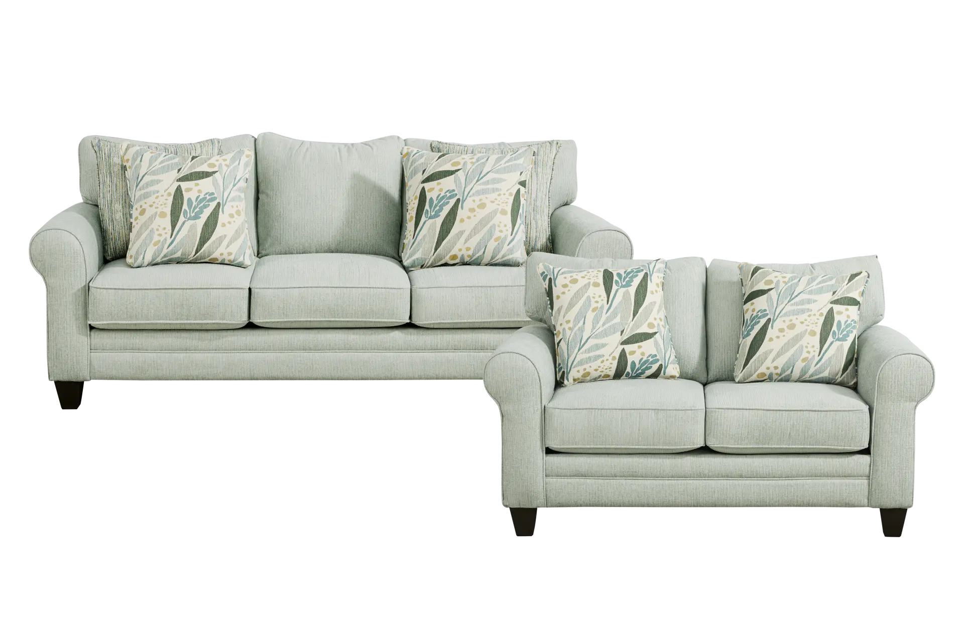 Dawn Seafoam 2 Pc Living Room