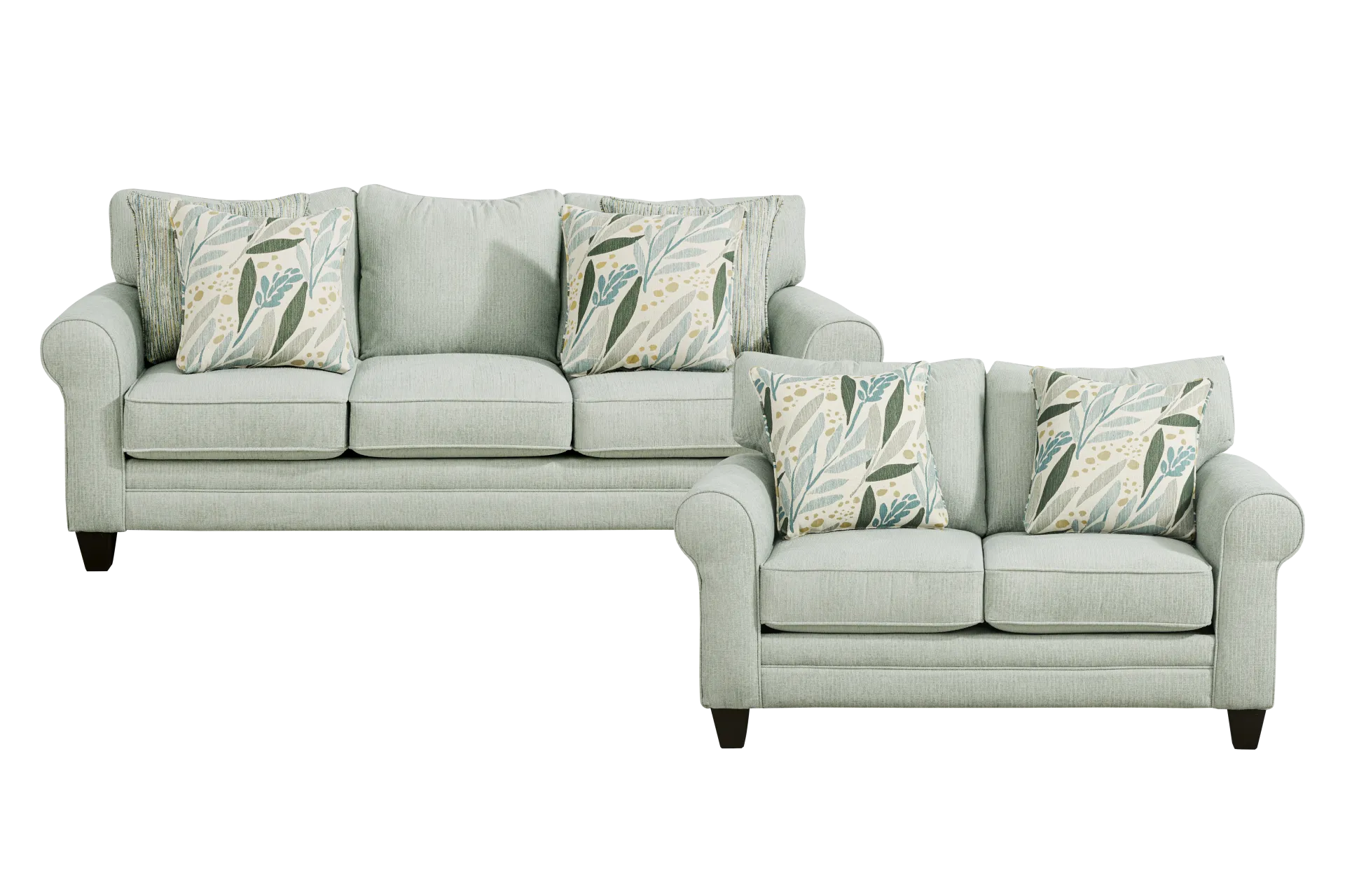 Dawn Seafoam Loveseat - Image 2