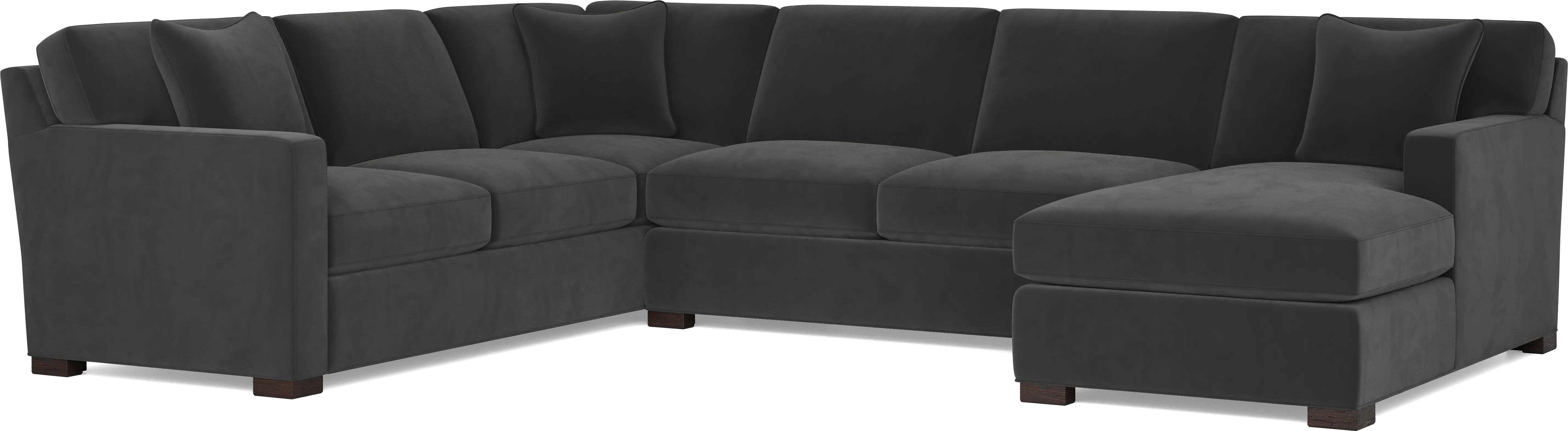 Harmonie Gunmetal 3 Pc Sectional - Thumbnail - Image 1