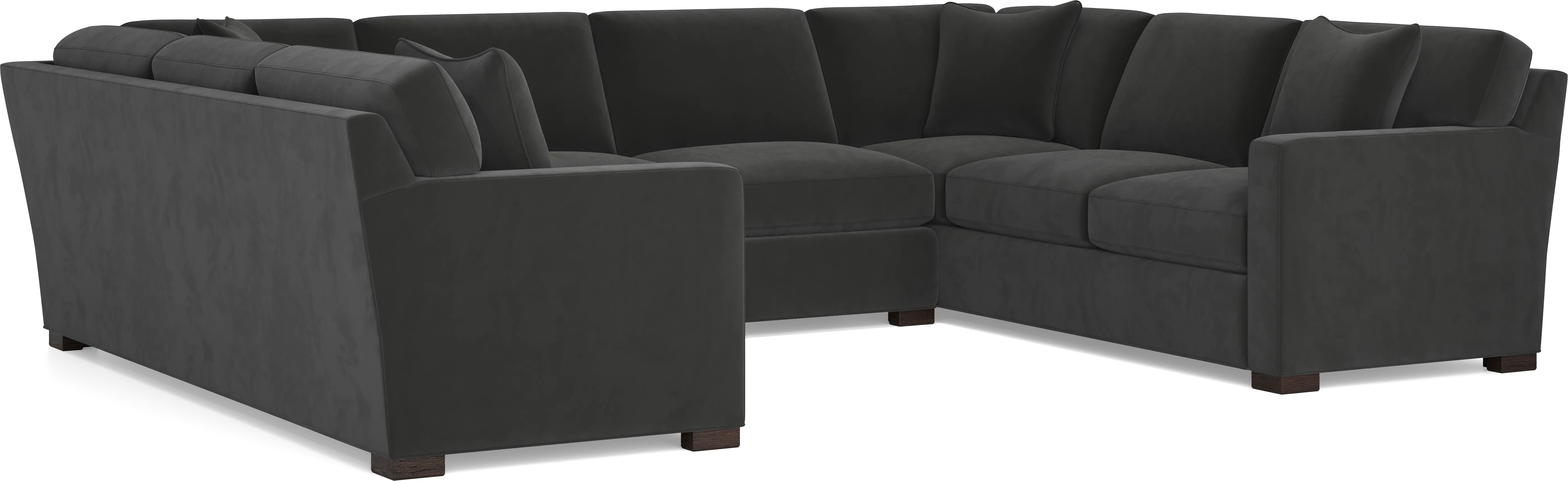 Harmonie Gunmetal 3 Pc Sectional - Thumbnail - Image 1