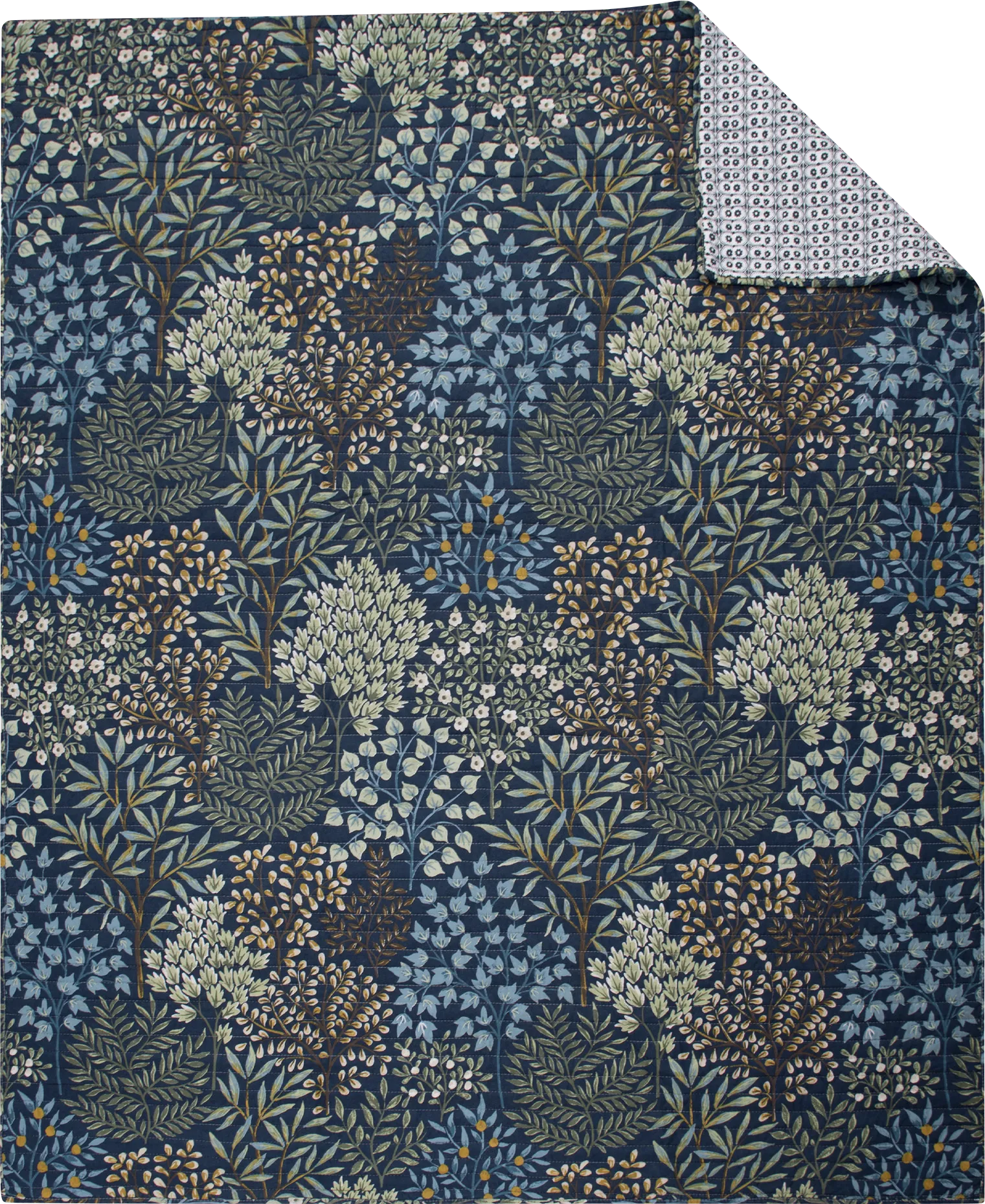 Nomalu Navy Throw Blanket - Image 1