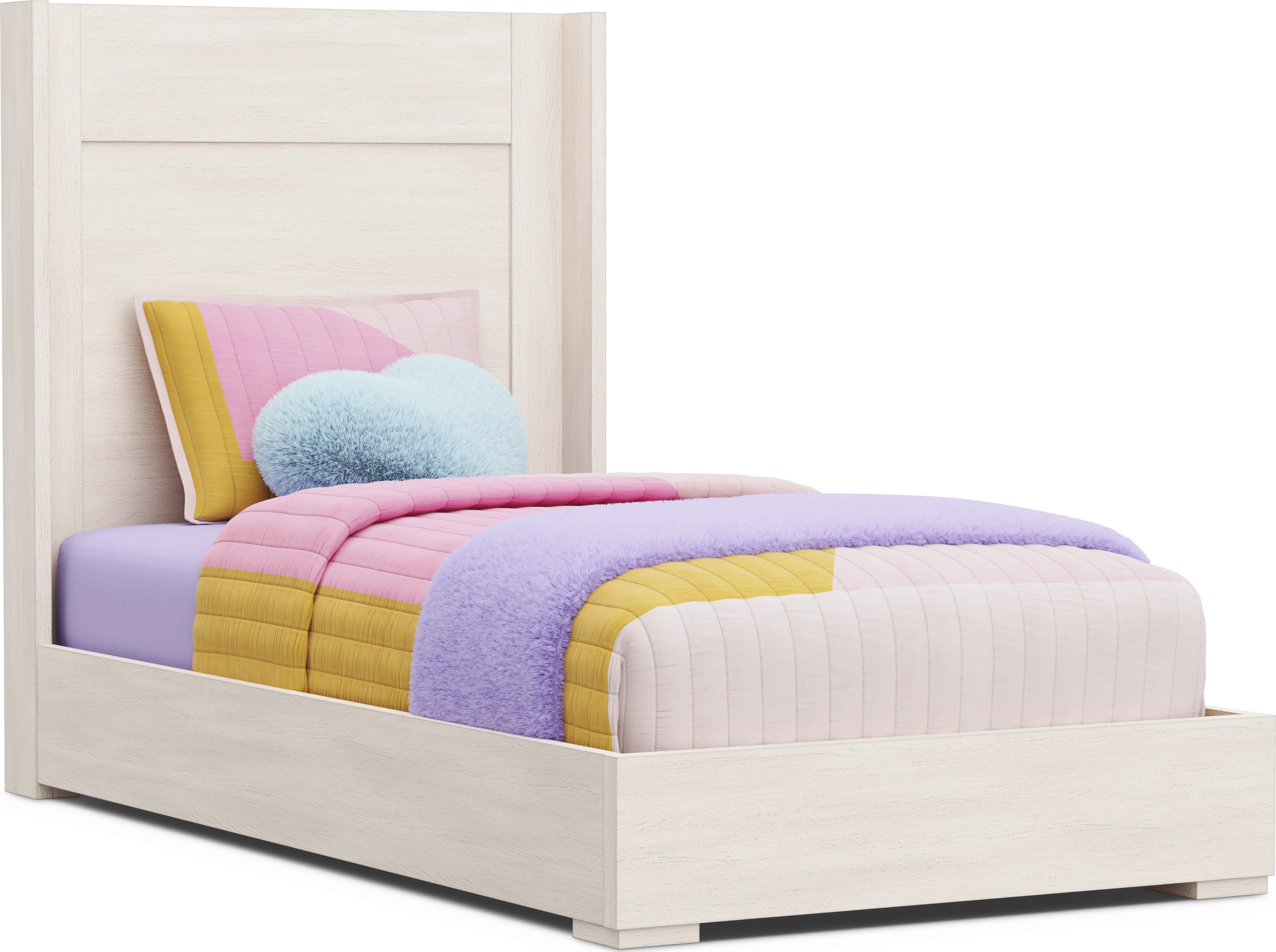 Kids Sierra Summit Linen Twin Panel Bedroom - Thumbnail - Image 2