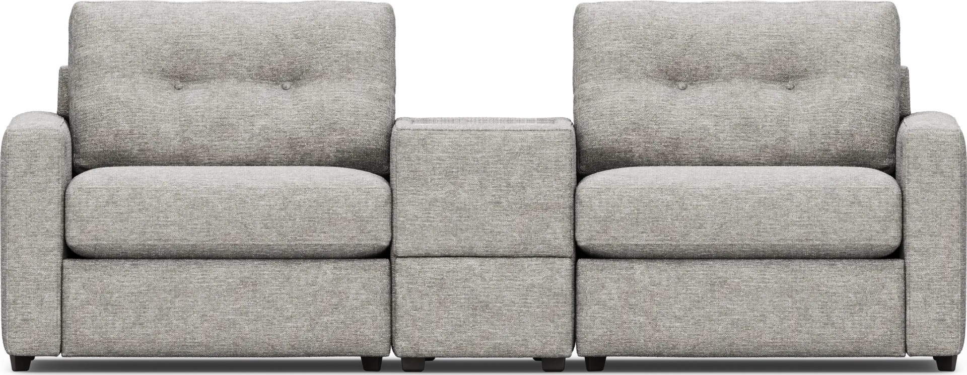 Gray 3 Pc ModularOne with Media Console