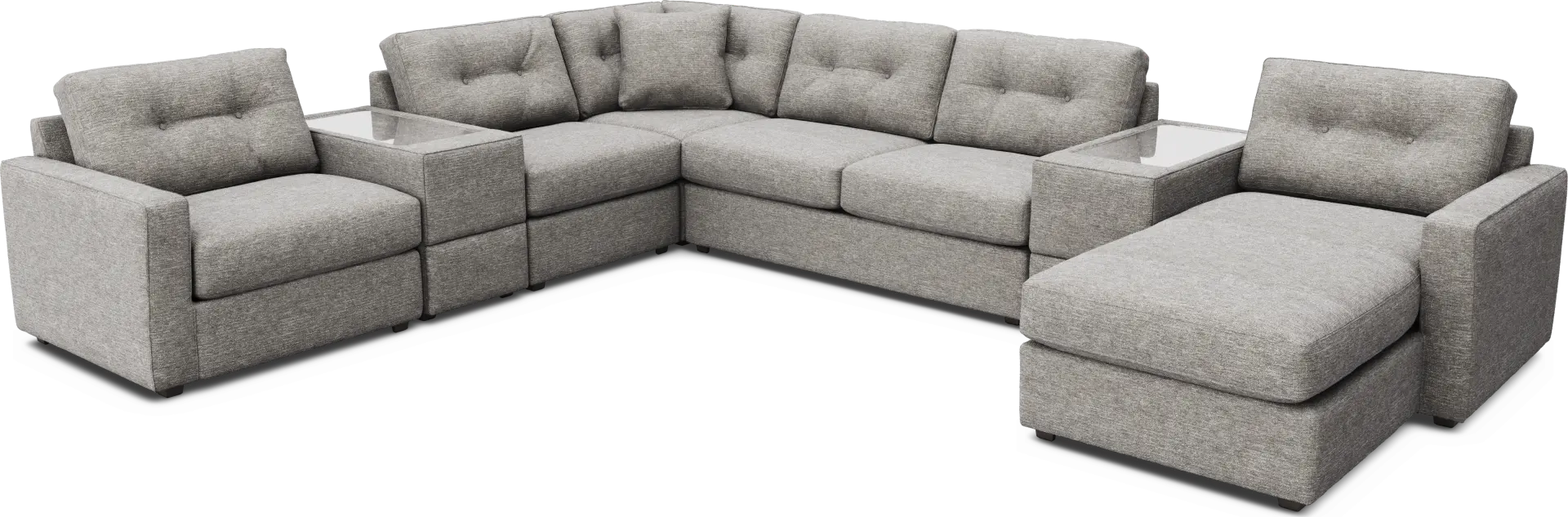 Gray 7 Pc ModularOne Sleeper