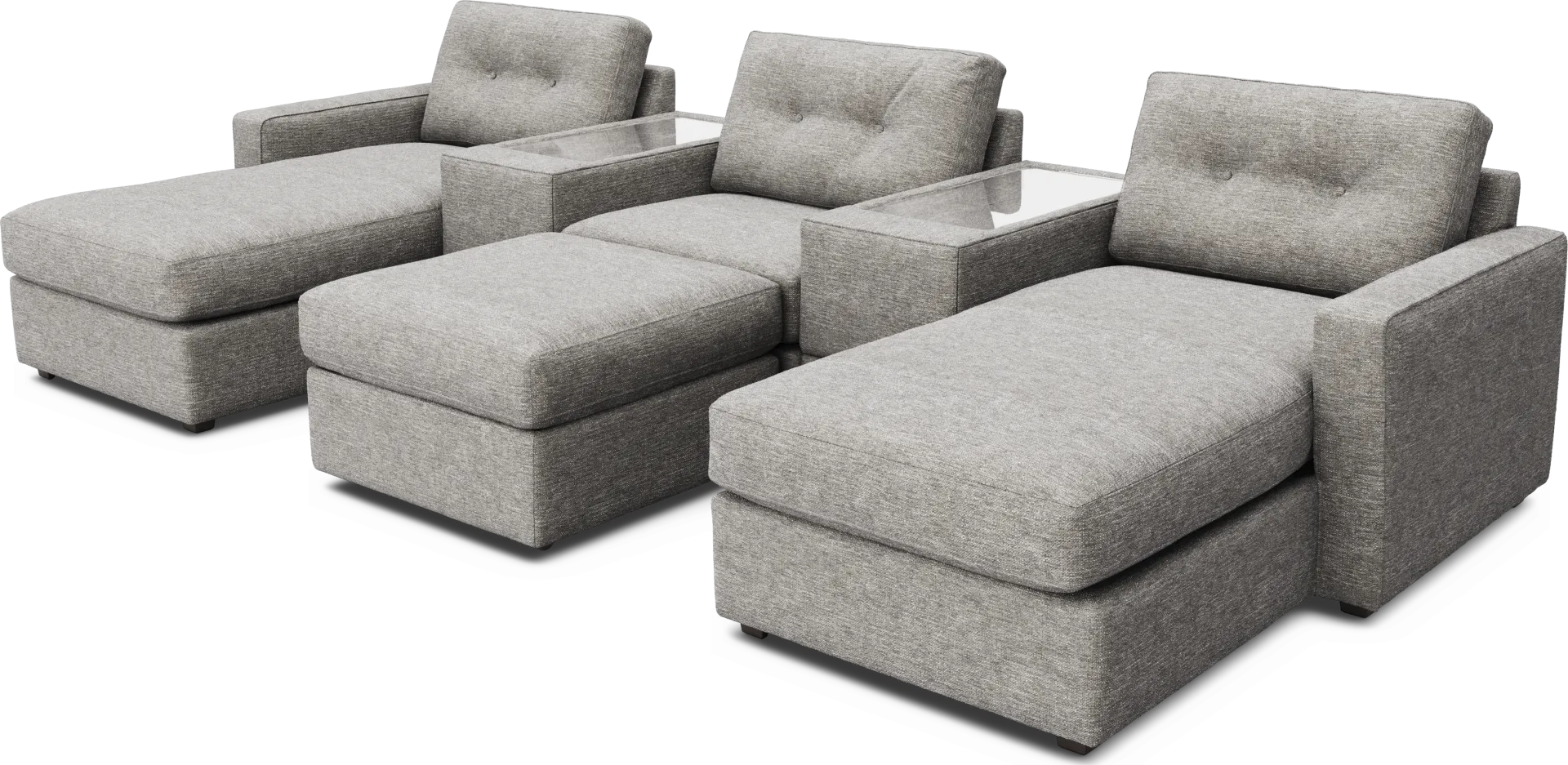 Gray 6 Pc ModularOne - Image 1