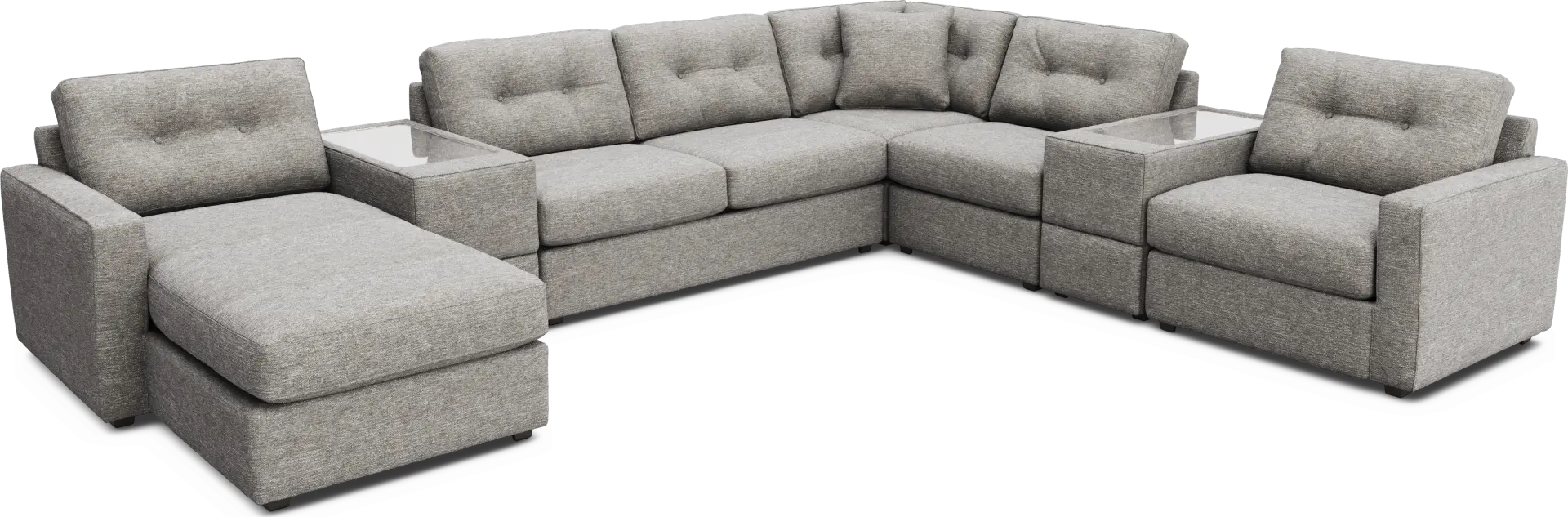 Gray 7 Pc ModularOne Sleeper