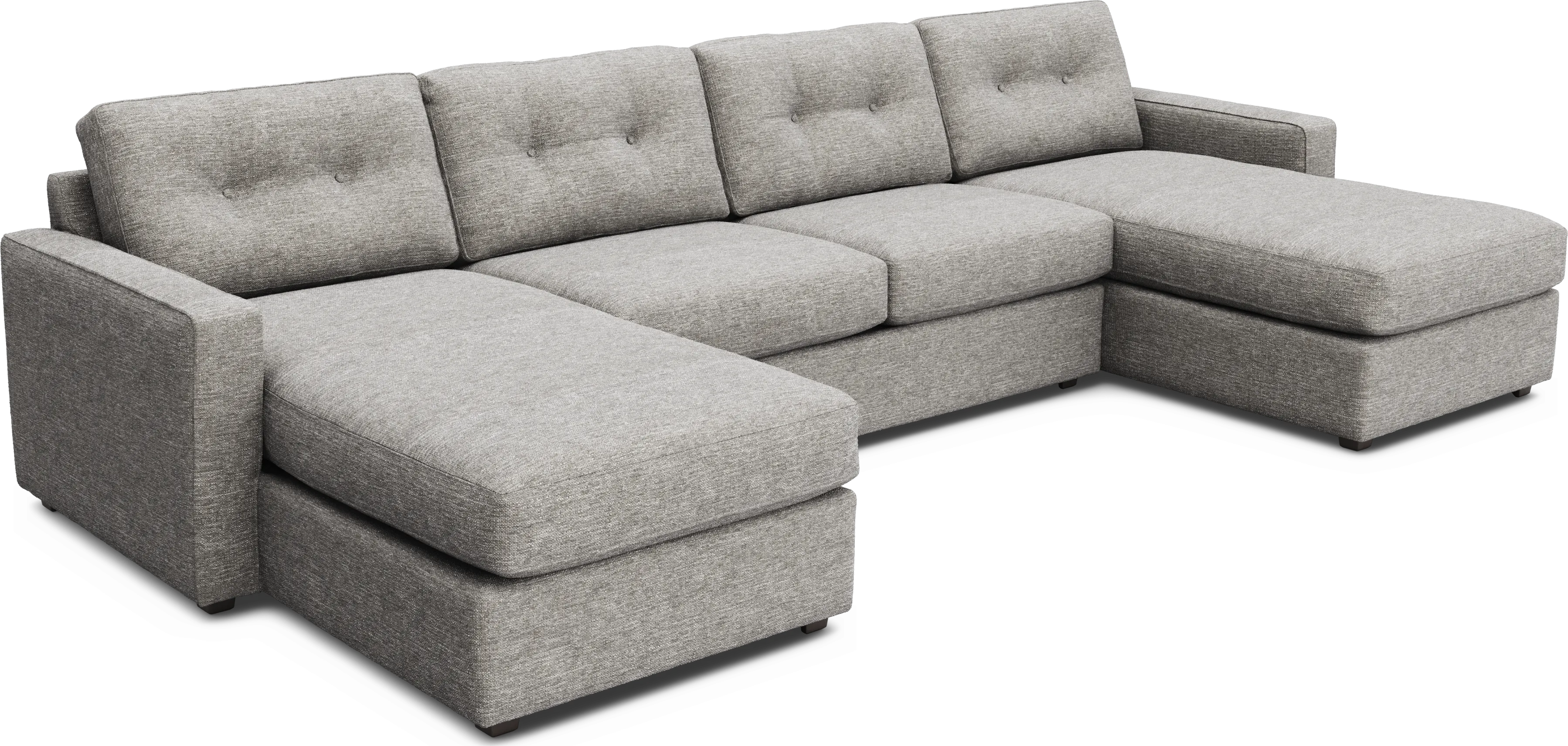 Gray 3 Pc ModularOne Gel Foam Sleeper - Thumbnail - Image 1