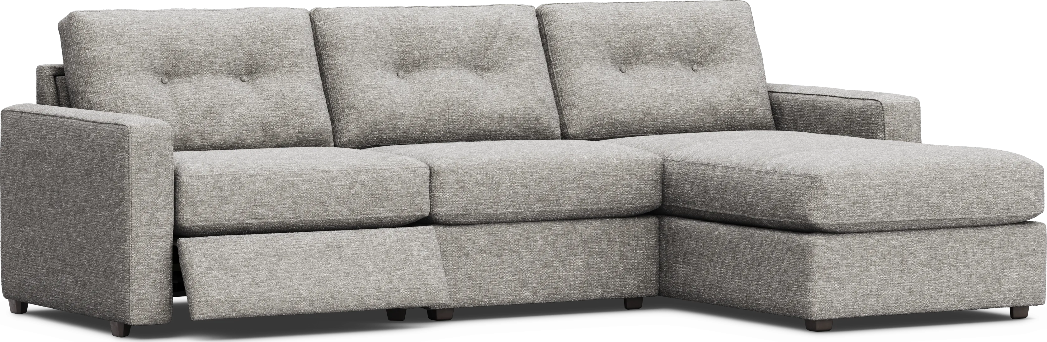 Gray 3 Pc Power Reclining ModularOne - Thumbnail - Image 1