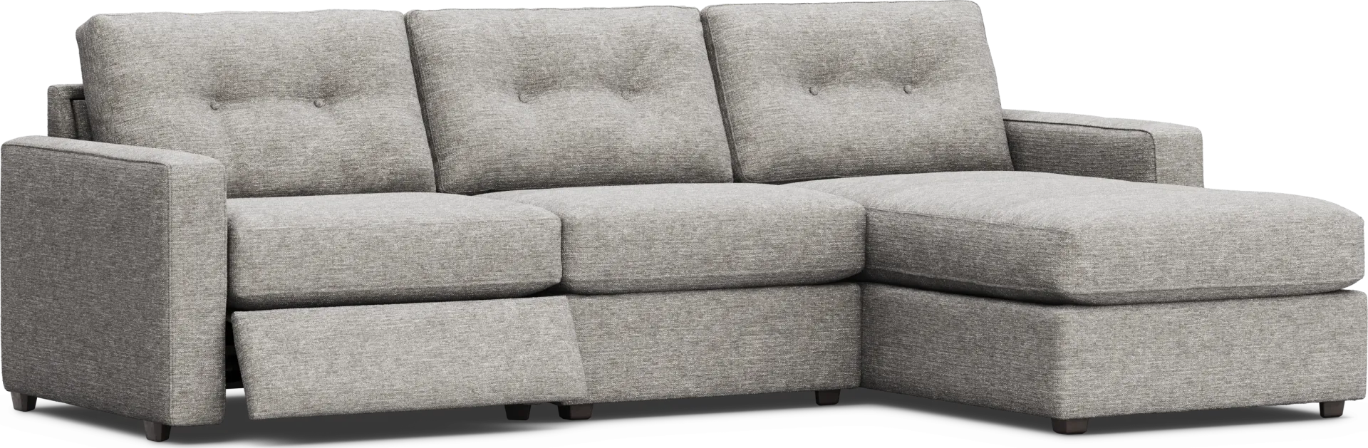 Gray 3 Pc Power Reclining ModularOne - Image 1