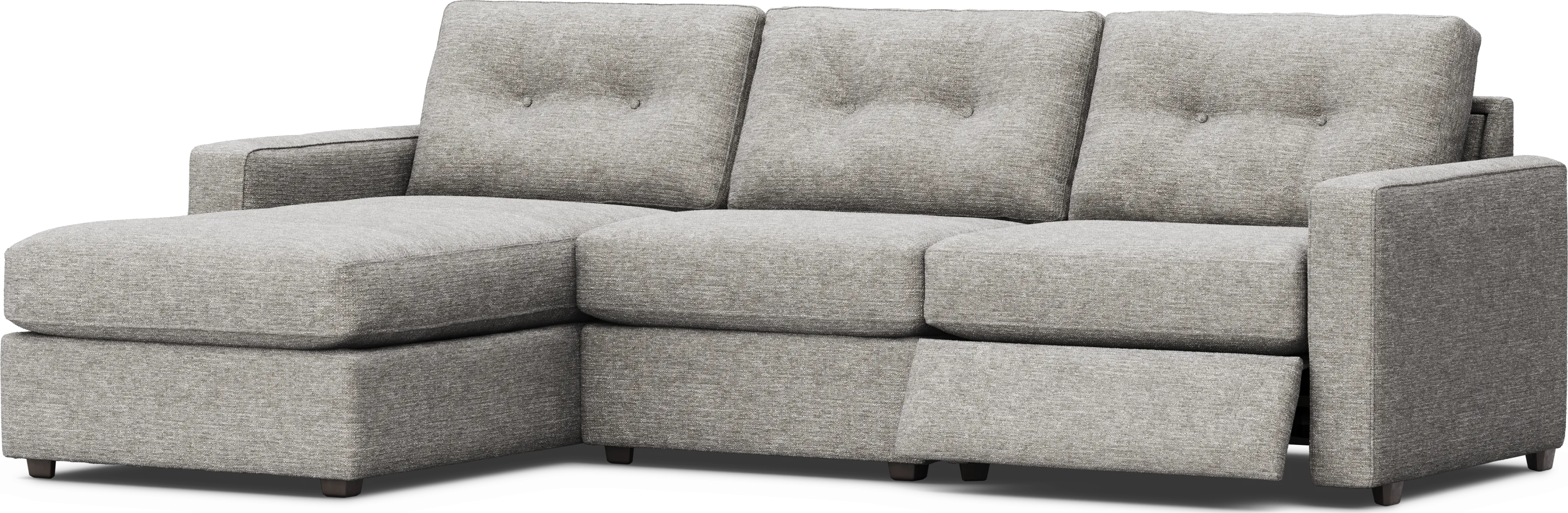 Gray 3 Pc Power Reclining ModularOne - Thumbnail - Image 1
