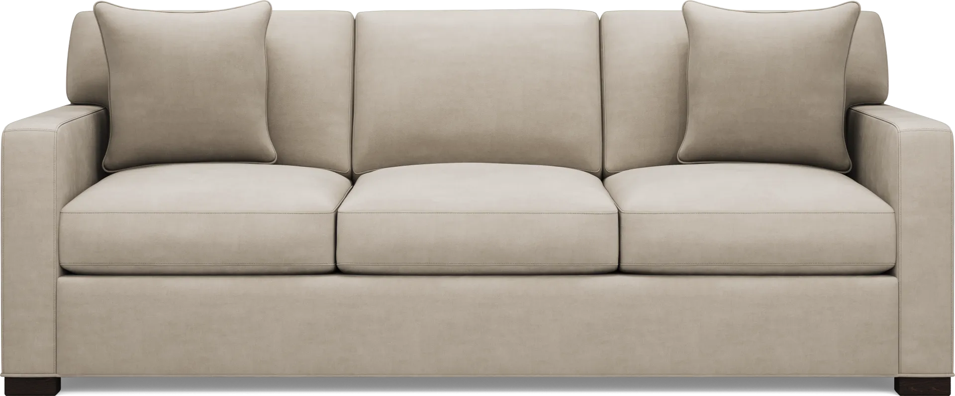 Harmonie Light Taupe Sleeper Sofa - Image 1