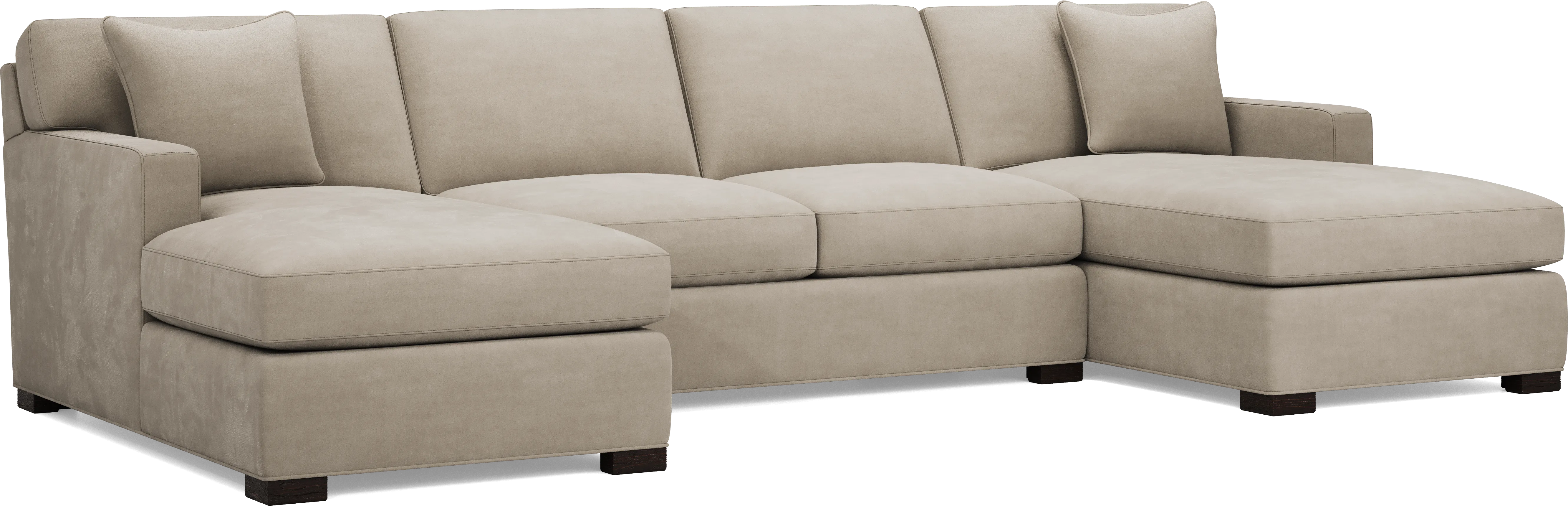 Harmonie Light Taupe 3 Pc Sectional - Thumbnail - Image 1