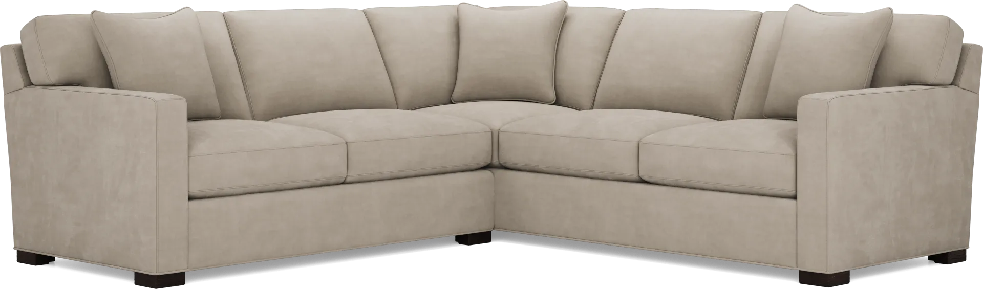 Harmonie Light Taupe 2 Pc Sectional - Image 1