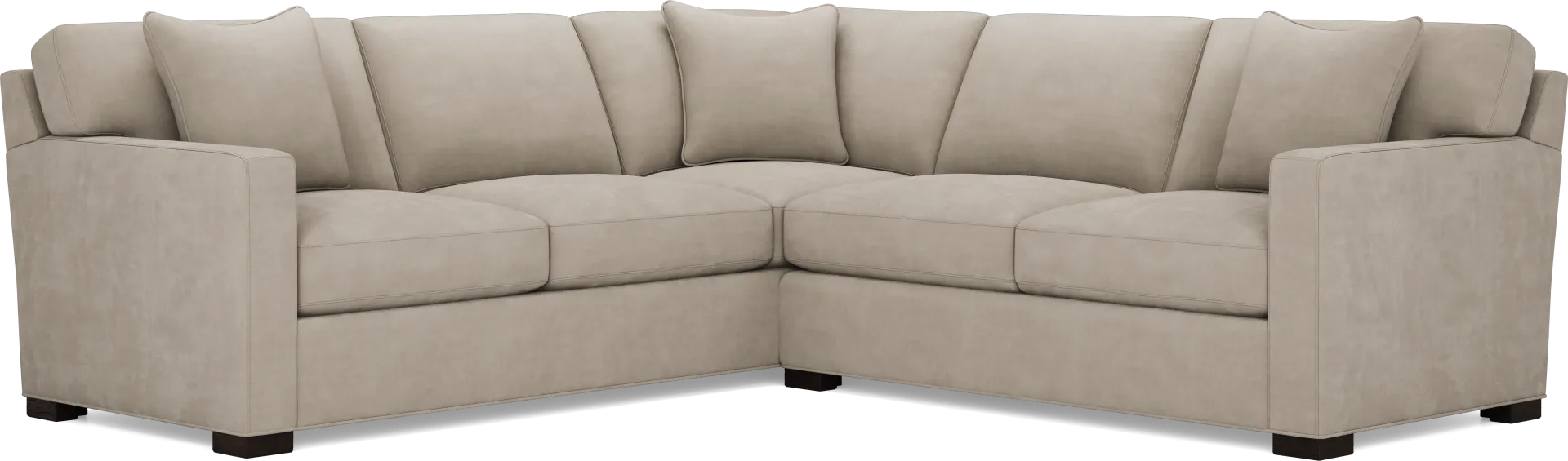 Harmonie Light Taupe 2 Pc Sectional - Image 1