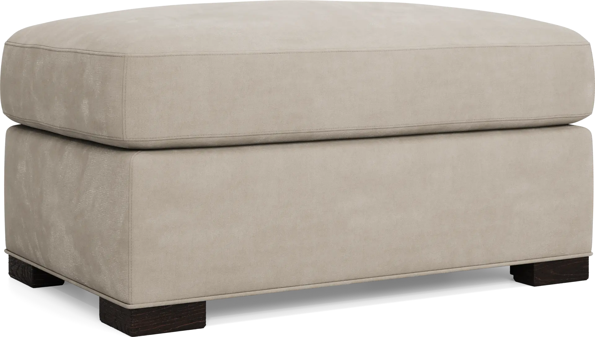 Harmonie Light Taupe Ottoman
