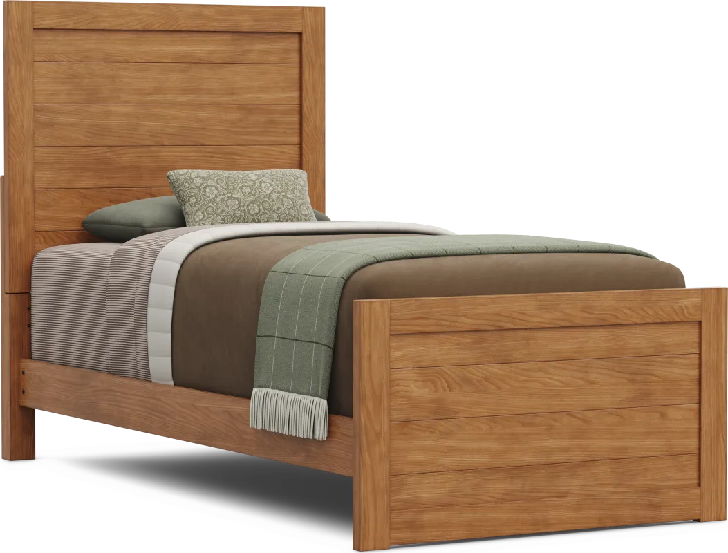 Kids Creekside 3.0 Chestnut Color Twin XL Panel Bed