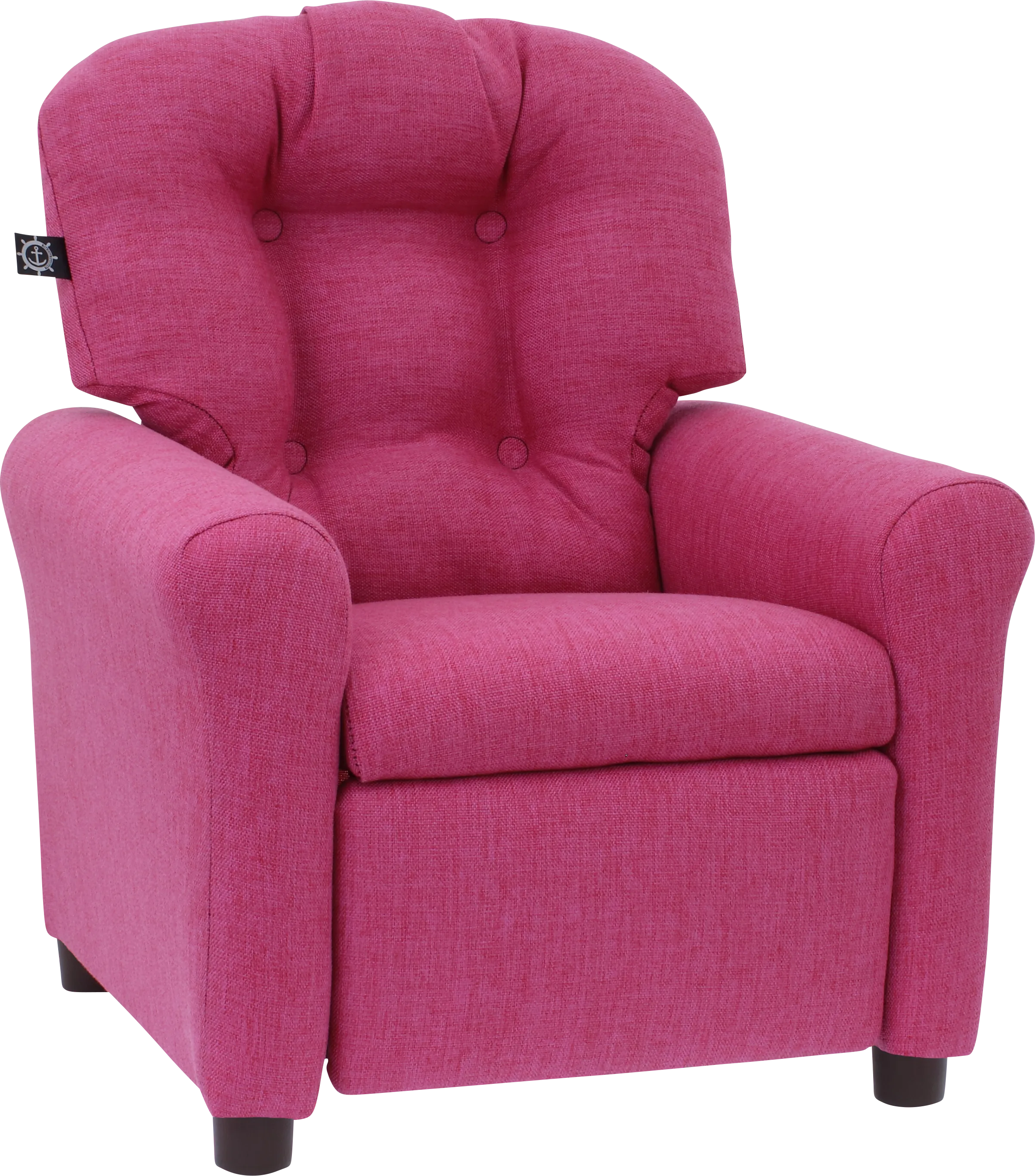 Kids Cinro Magenta Recliner - Thumbnail - Image 1
