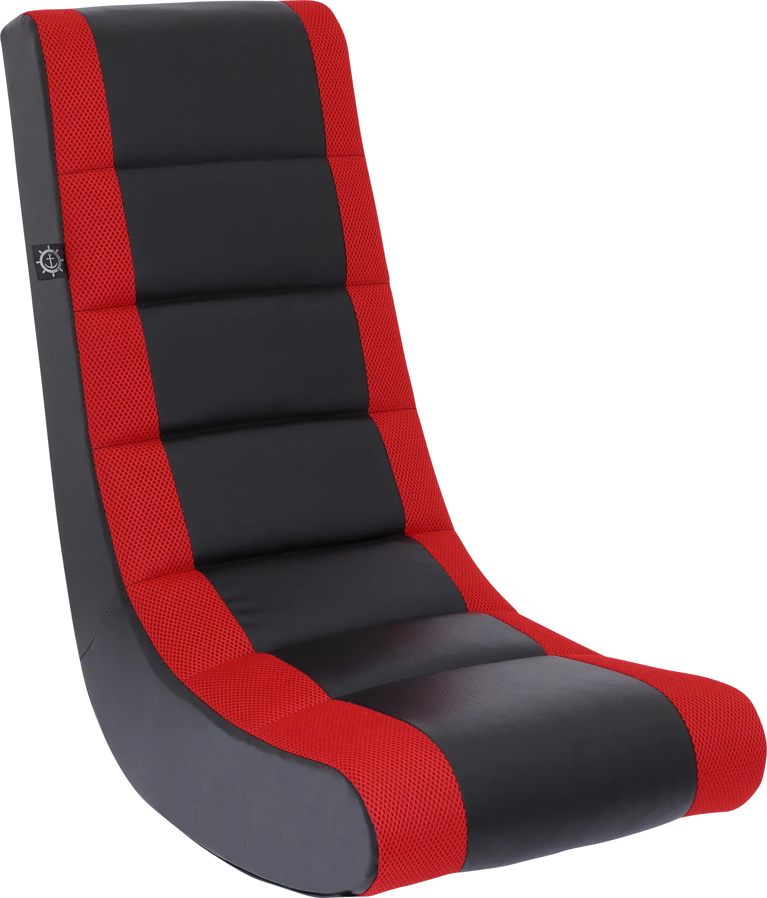 Kids Silro Black/Red Gaming Rocker - Thumbnail - Image 1