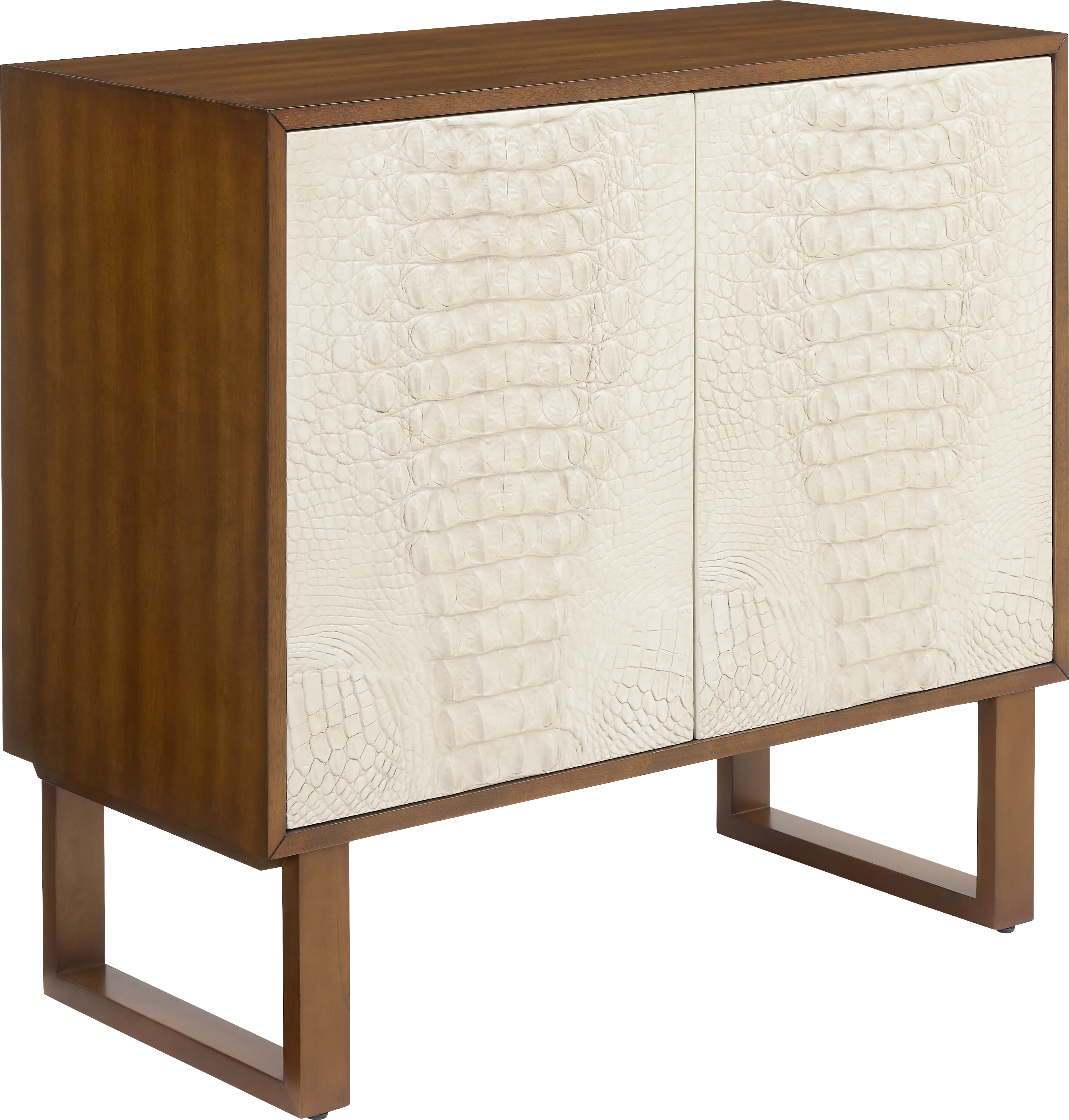 Caiman Chestnut Two Door Accent Chest - Thumbnail - Image 1