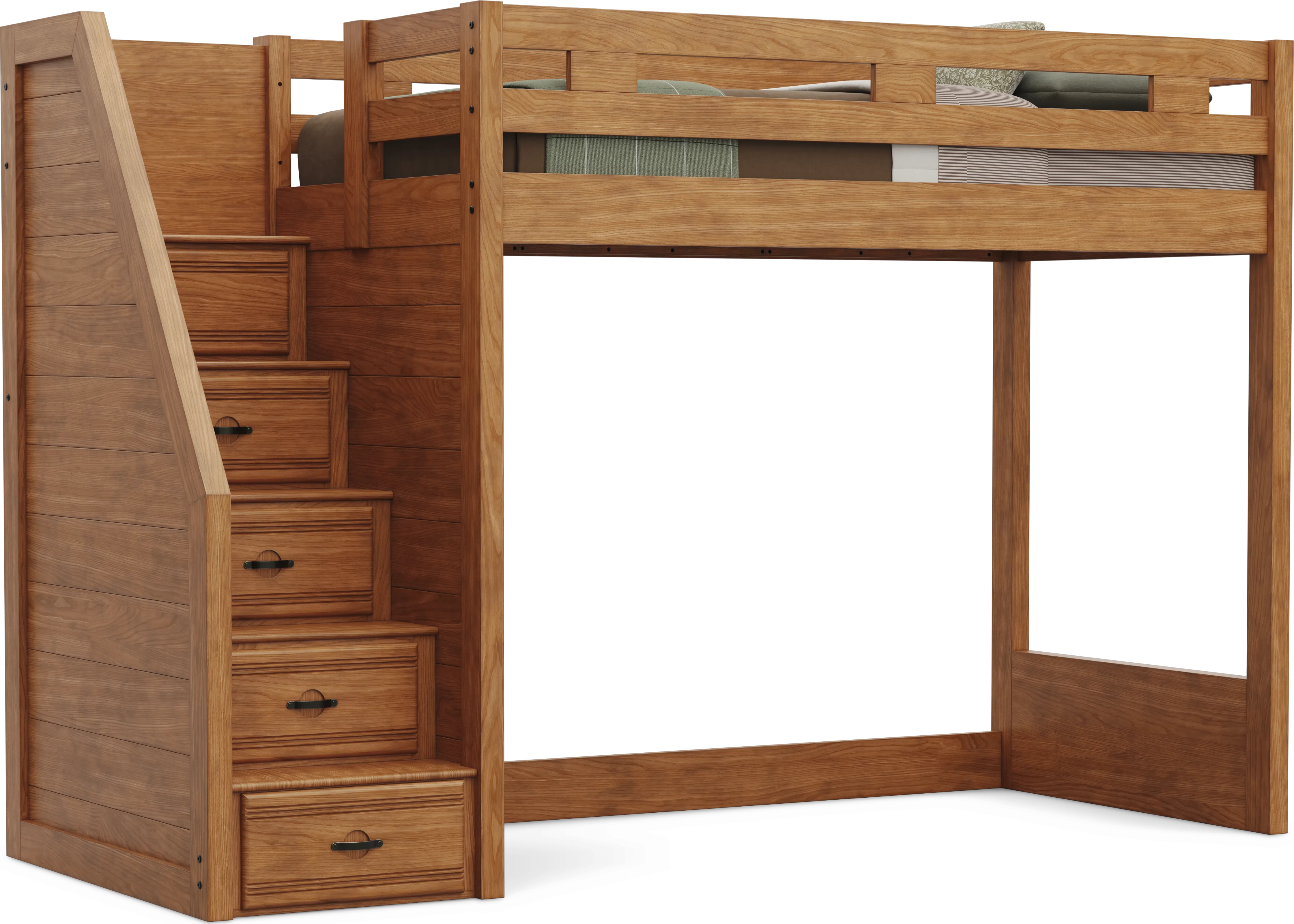 Kids Creekside 3.0 Chestnut Color Twin Step Loft - Thumbnail - Image 1