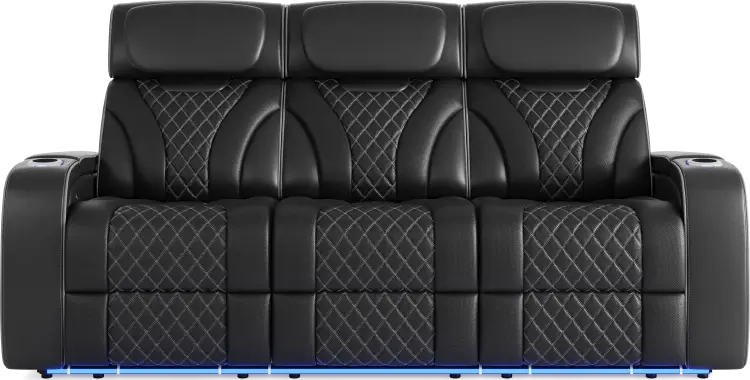 triple power reclining sofa