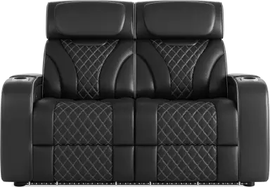 stationary loveseat