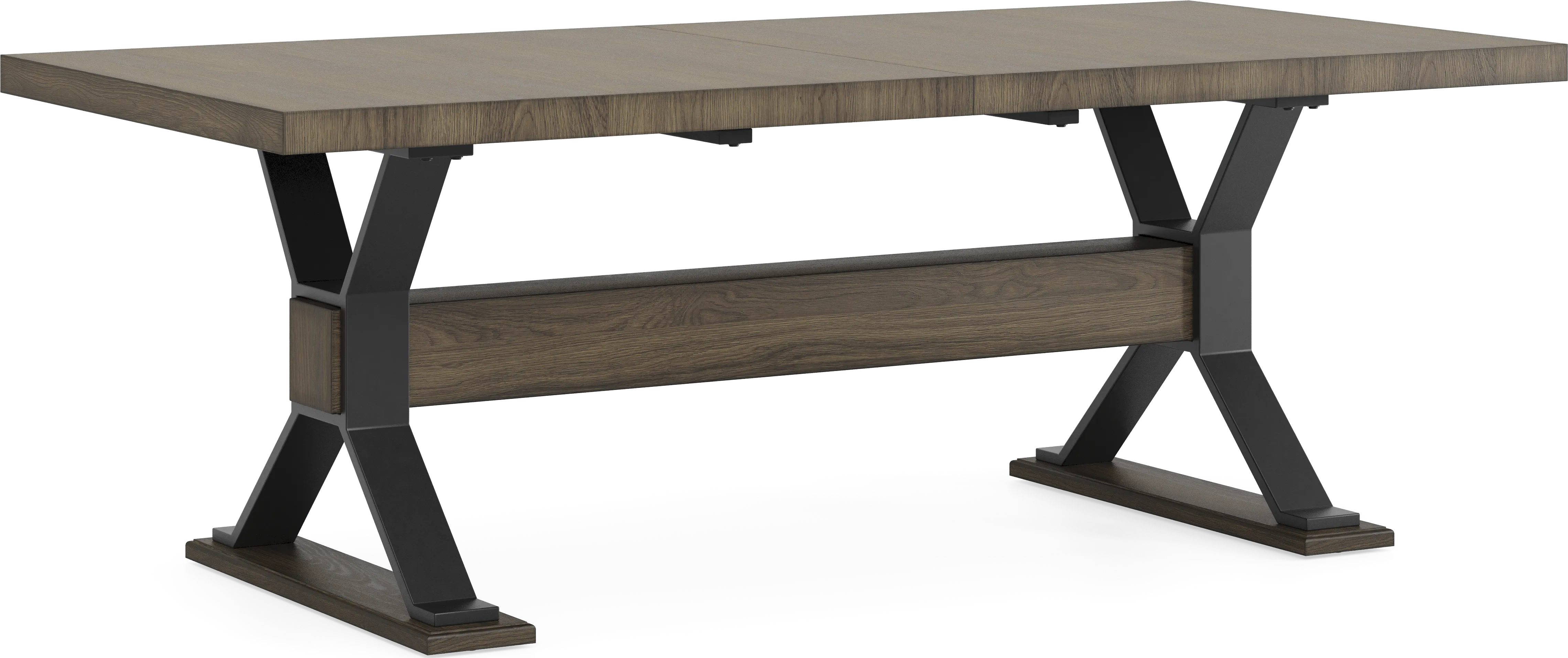 Hazelnut Woods 7 Pc Brown Dark Wood Dining Room Set With Dining