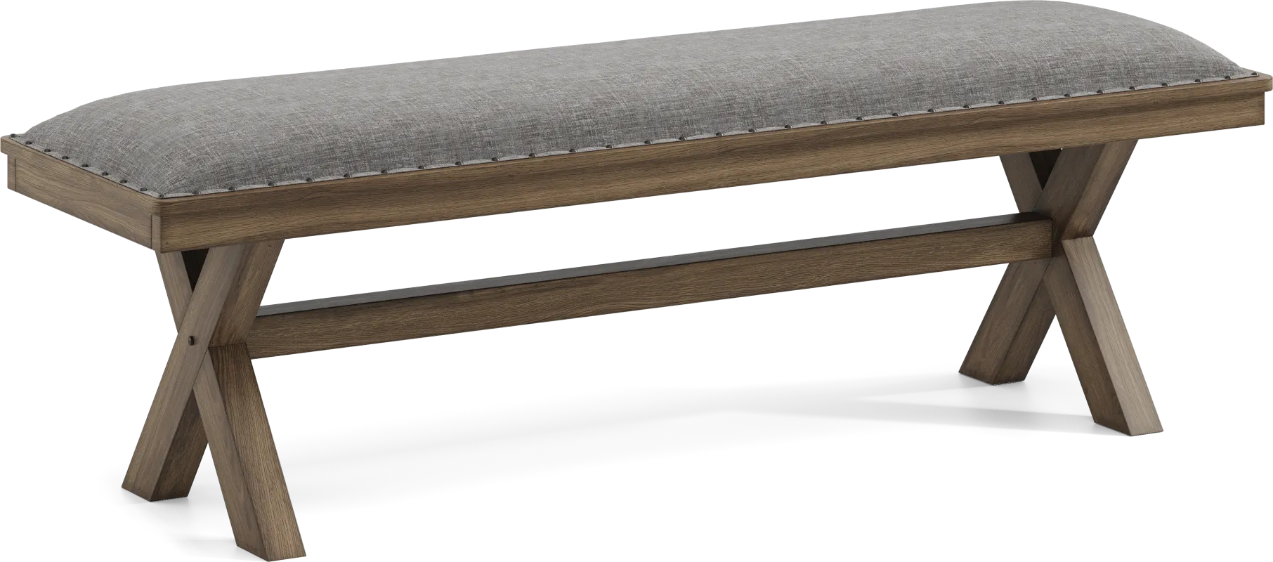 Hazelnut Woods Brown Bench