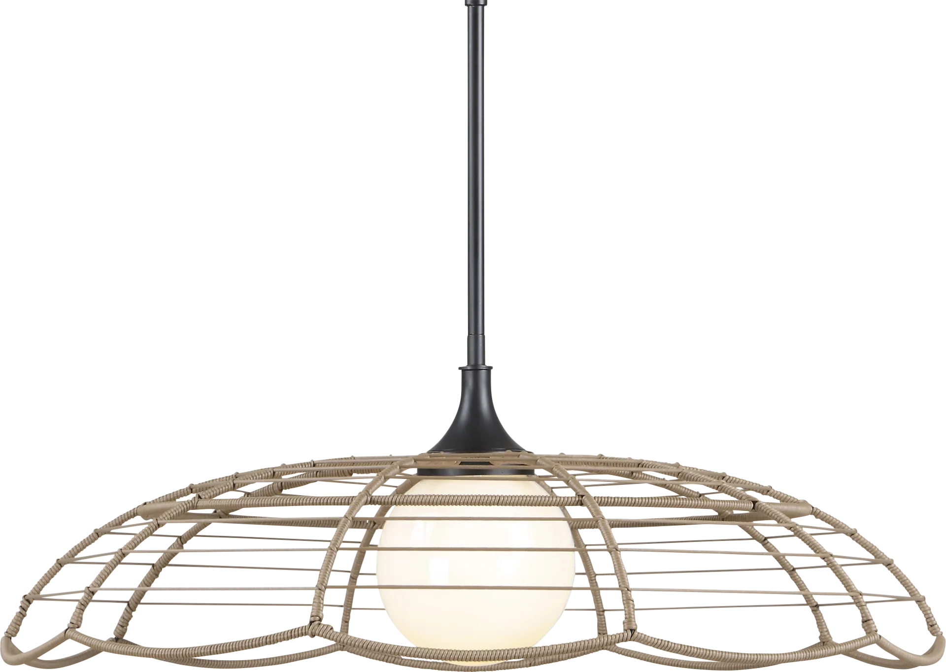 Gladpon Brown Indoor/Outdoor Pendant - Image 1