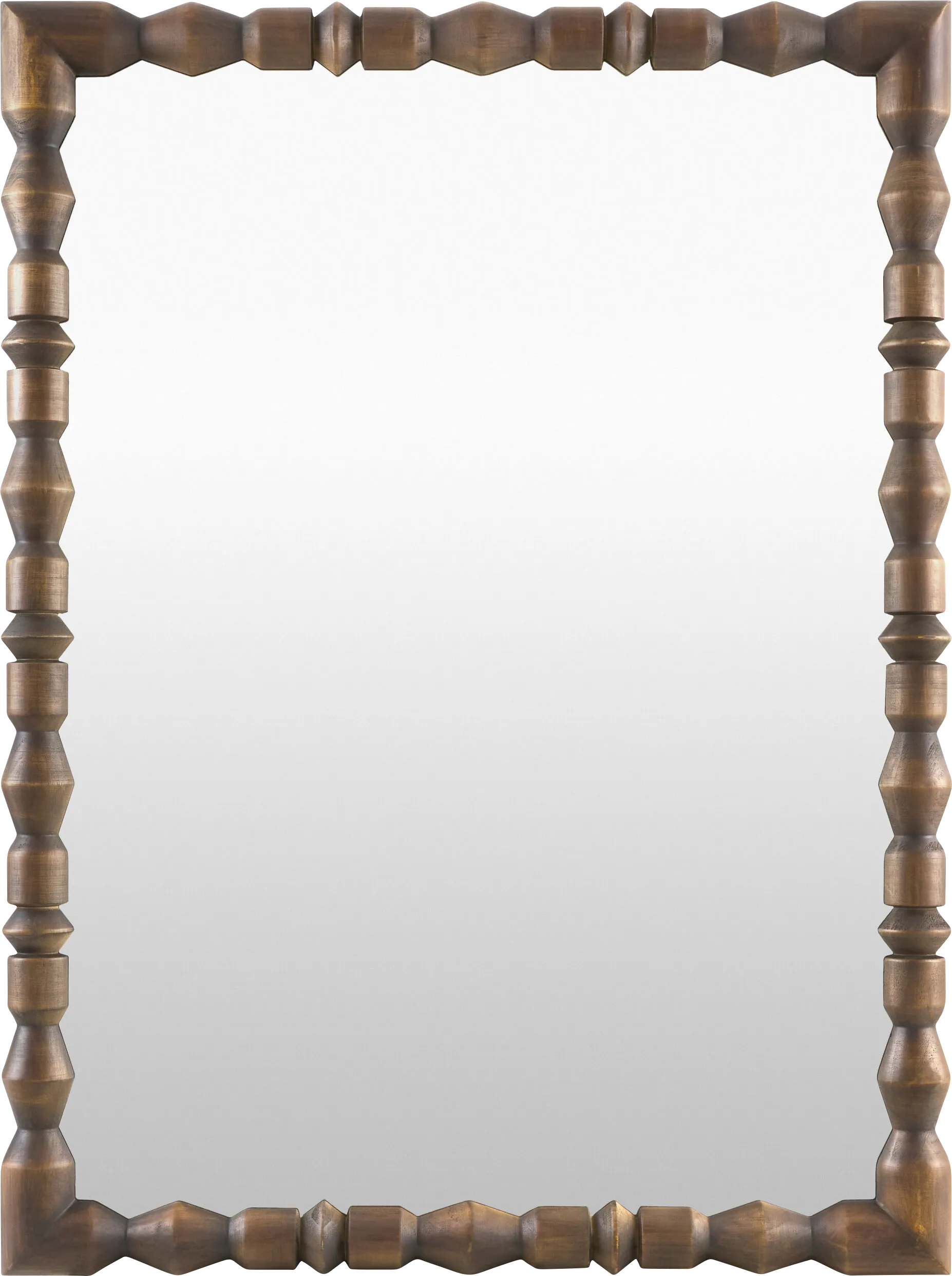 Arela Brown Mirror - Thumbnail - Image 1
